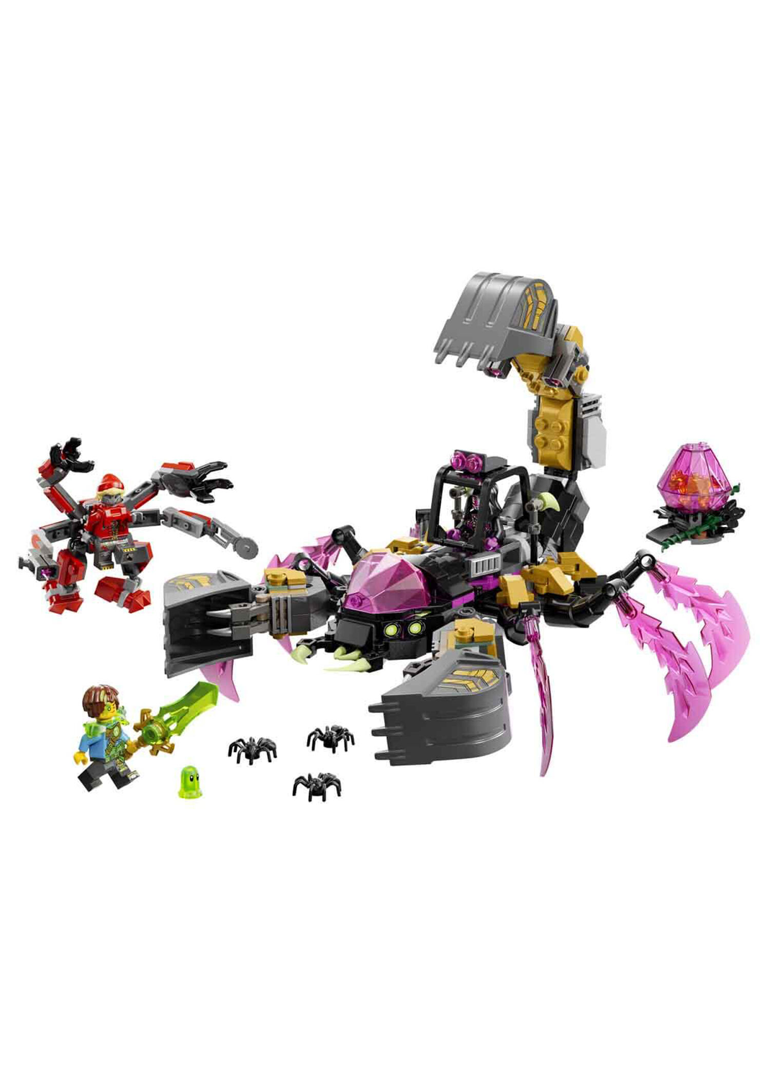LEGO - DREAMZzz Kabus Akrep Kazıcı 2 Yapım Seçeneği ve 3 Minifigür