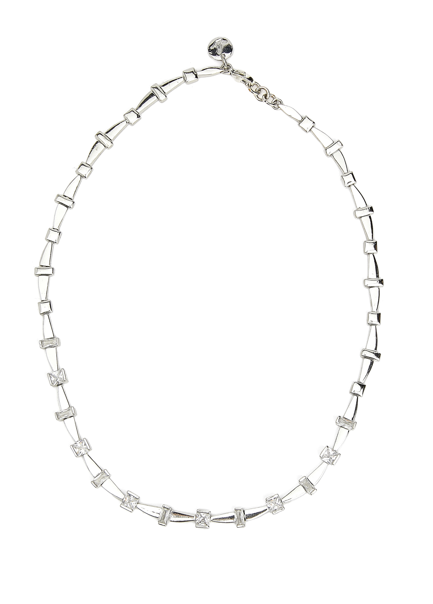 Silver Taşlı Kadın Kolye_1