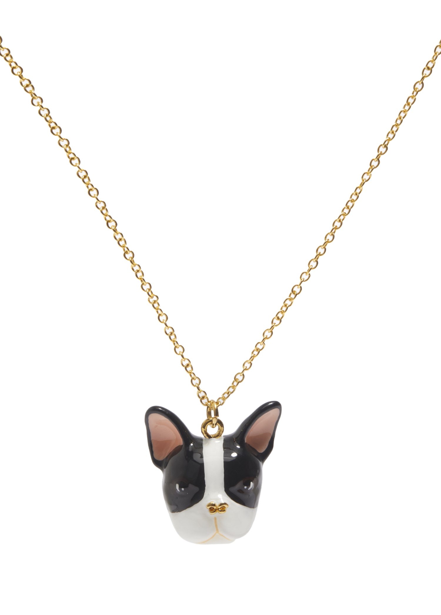 Collection Dog Paws Detailed Women s Gold Plated Necklace