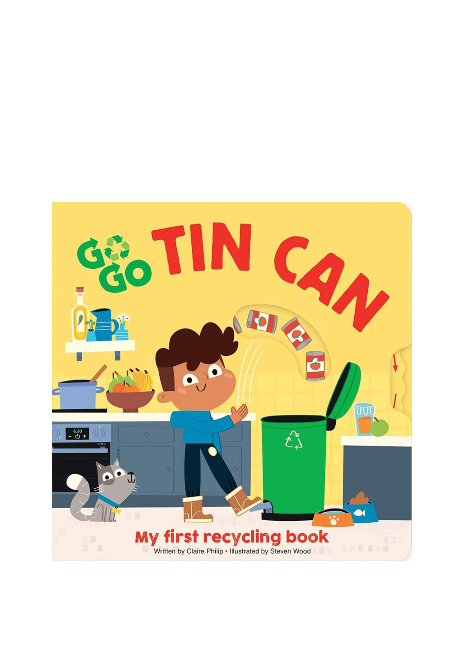 My First Recycling Book Go Go Eco Tin Can