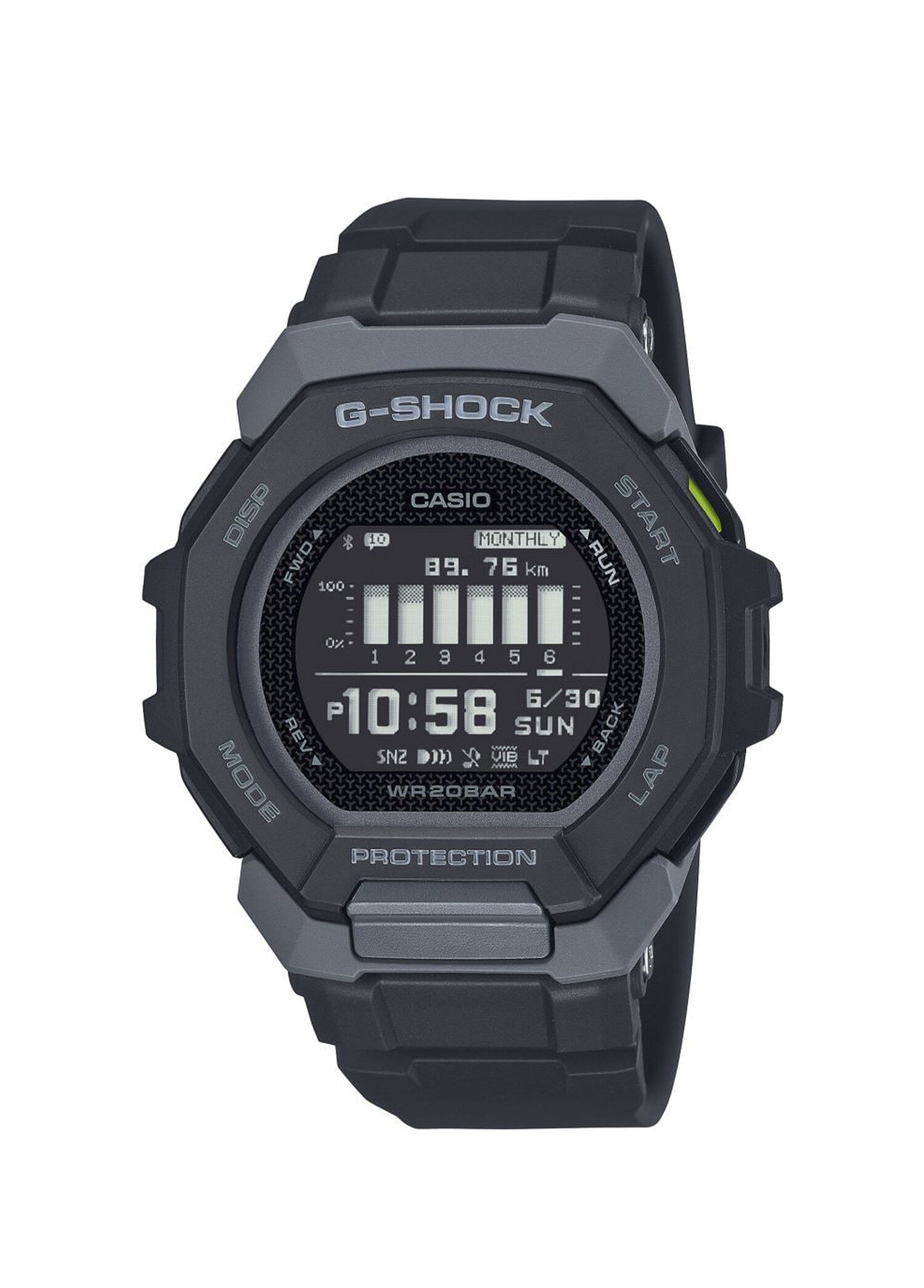 G-Shock GBD-300-1DR Siyah Silikon Erkek Kol Saati