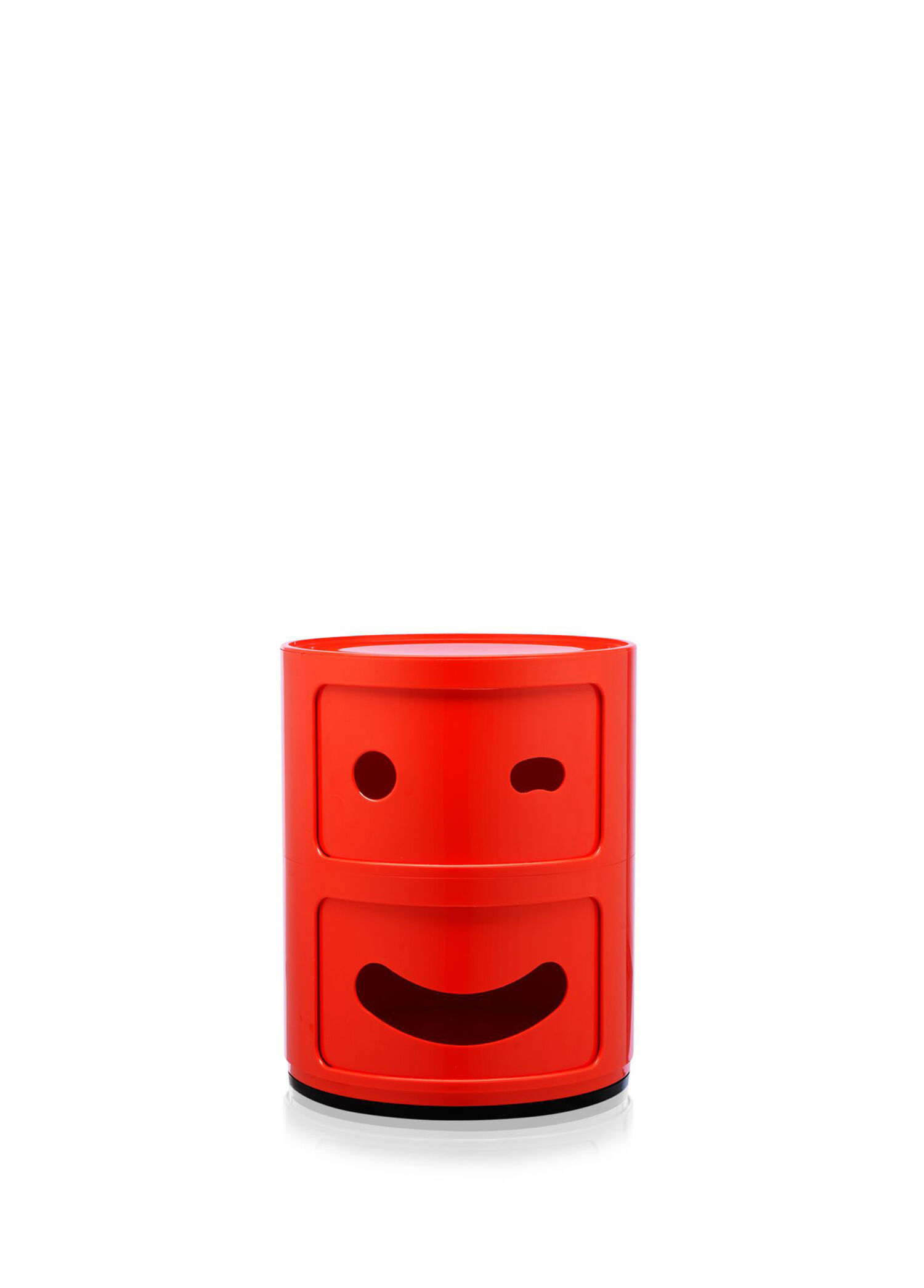 Componibili Smile Göz Kırpan 2 Çekmeceli Kırmızı Modül