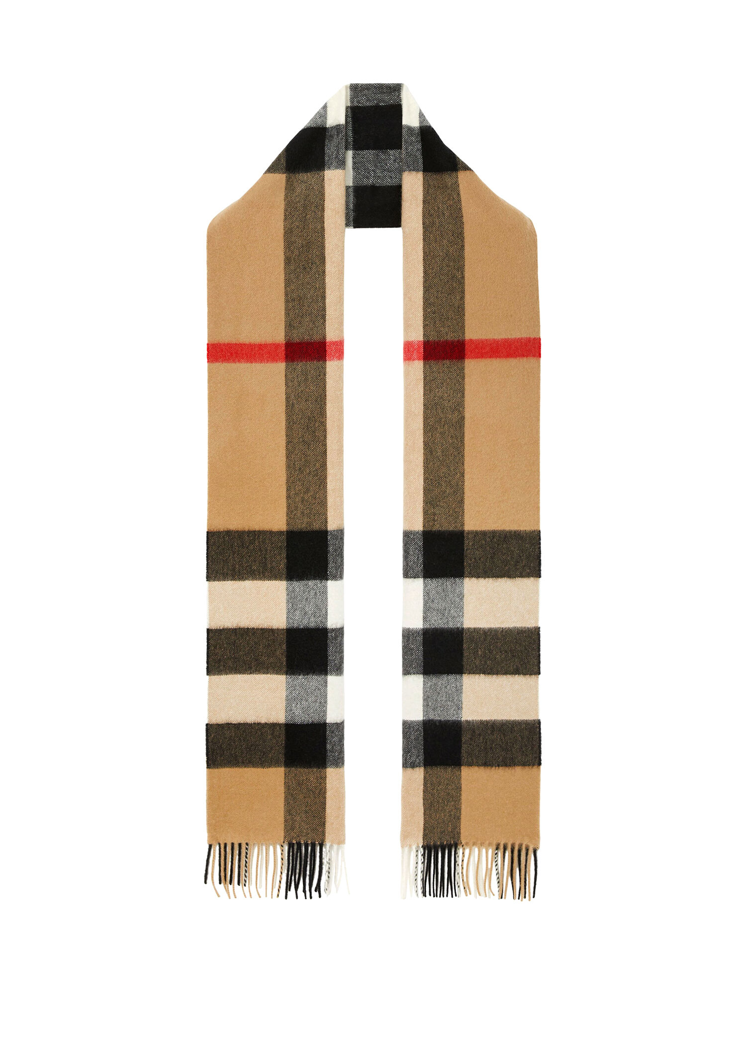 Burberry Bej Kadın Check Bej Kaşmir Kadın Atkı 1762440 | Beymen
