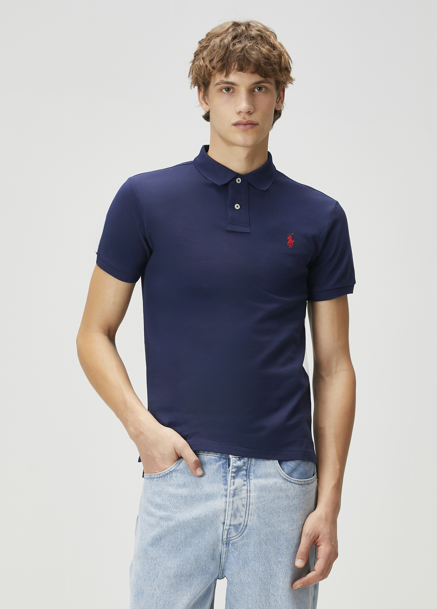 Lacivert Polo T-shirt