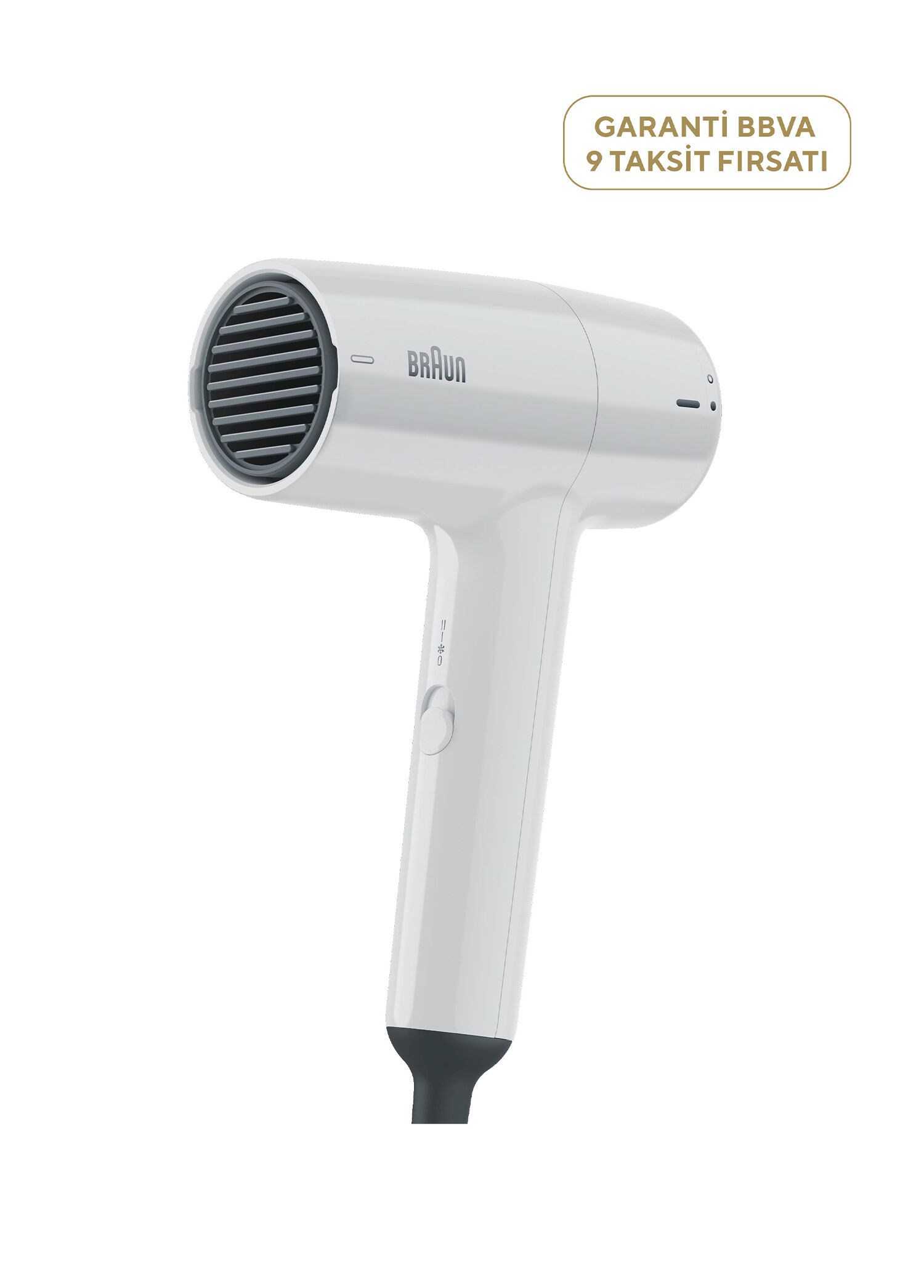 BRHD155E HD1.55 2 Başlıklı Difüzörlü Saç Kurutma Makinesi 1800W