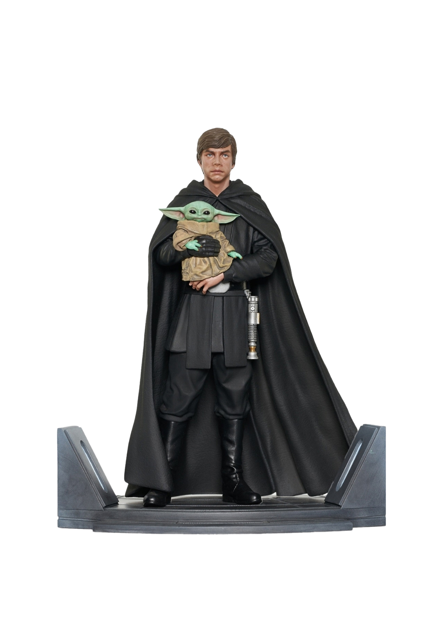 The Mandalorian Luke Skywalker & Grogu Premier Collection Figür