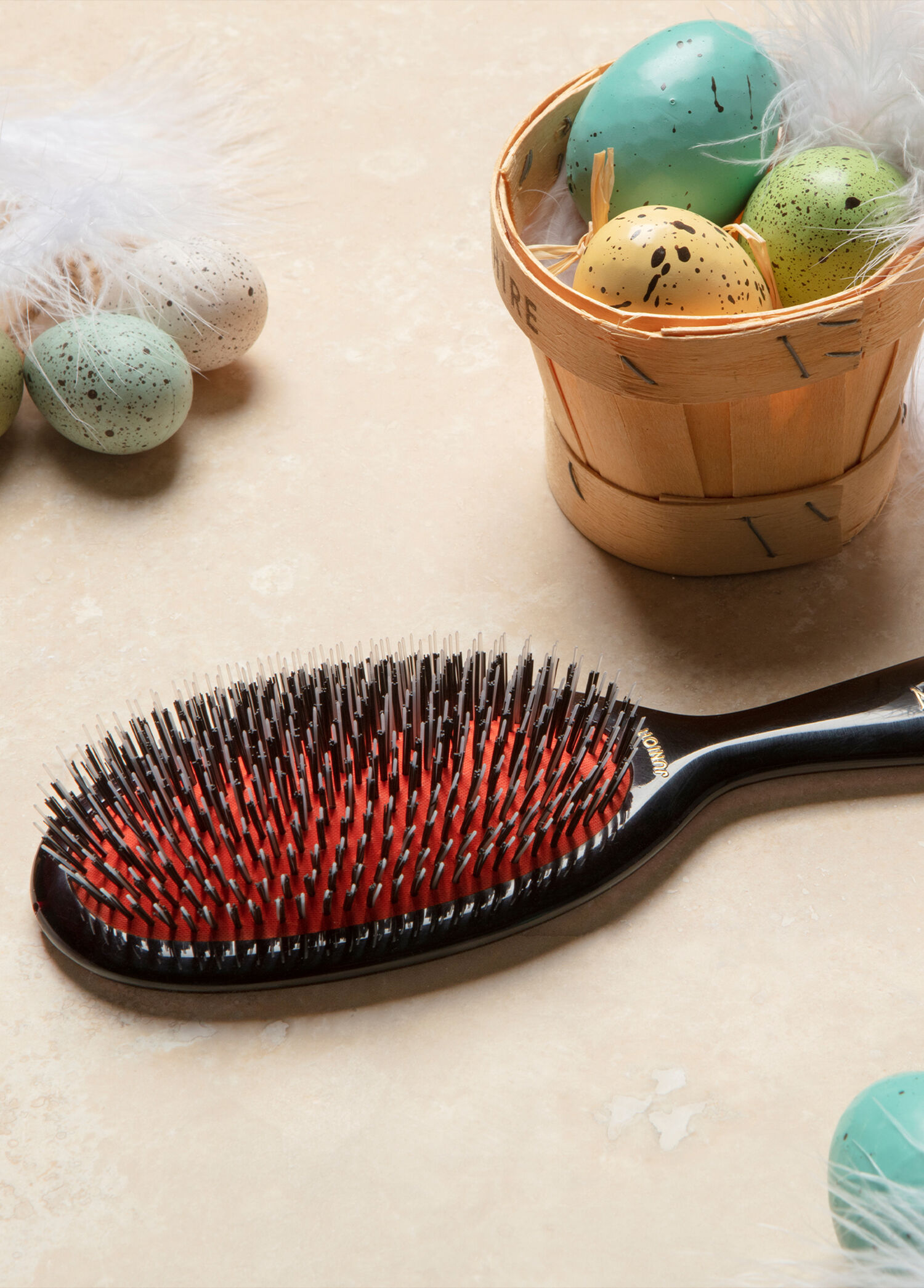 n*i様 MASON PEARSON BLISTLE&NYLON Mason Pearson - Junior Bristle Nylon BN2 Dark Saç Fırçası - Çok Renkli