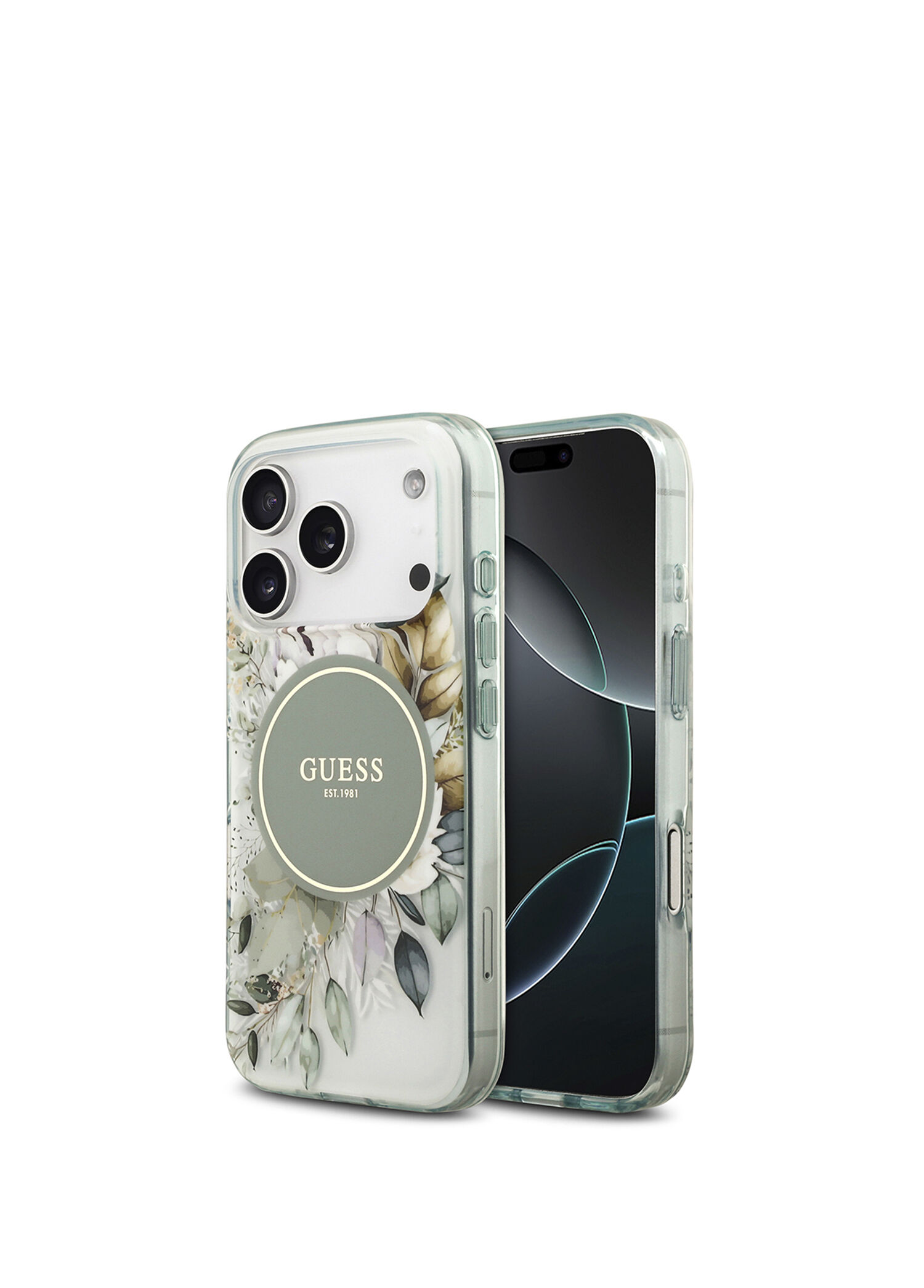 iPhone 17 Pro Flower Tonal Circle Magsafe Uyumlu Telefon Kılıfı