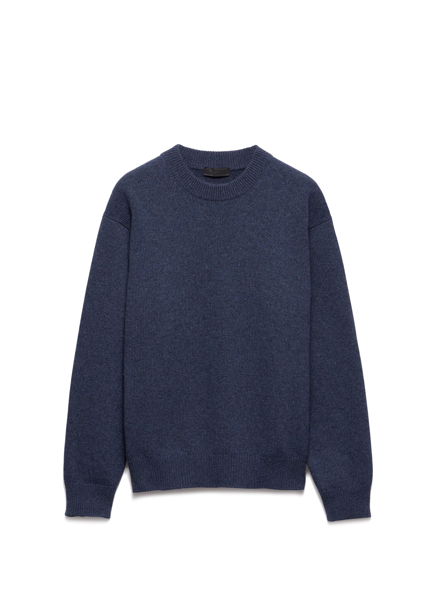 Açık Mavi Re-Cashmere Bisiklet Yaka Erkek Kazak