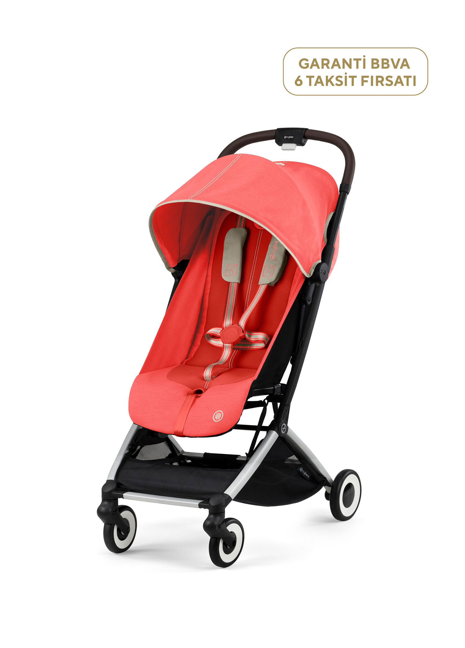 Orfeo Hibiscus Red Kabin Boy Bebek Arabası