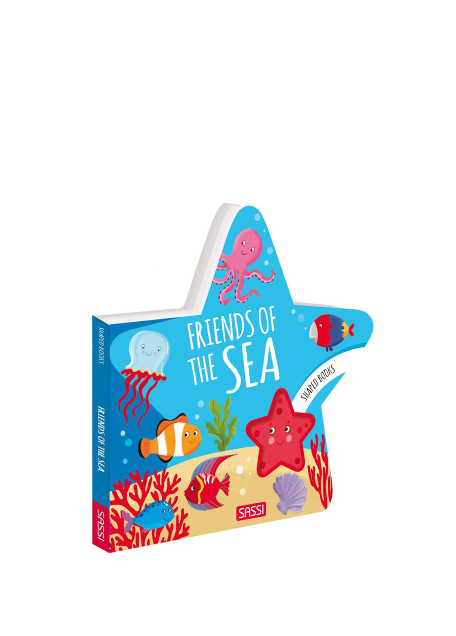 Shaped Books Friends Of The Sea Eğitici Çocuk Kitabı