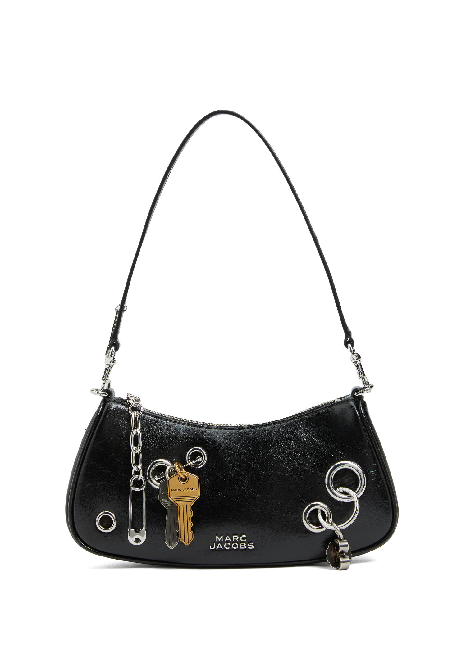 Marc Jacobs Siyah Kadın Grommet Charm Siyah Kadın Omuz Çantası