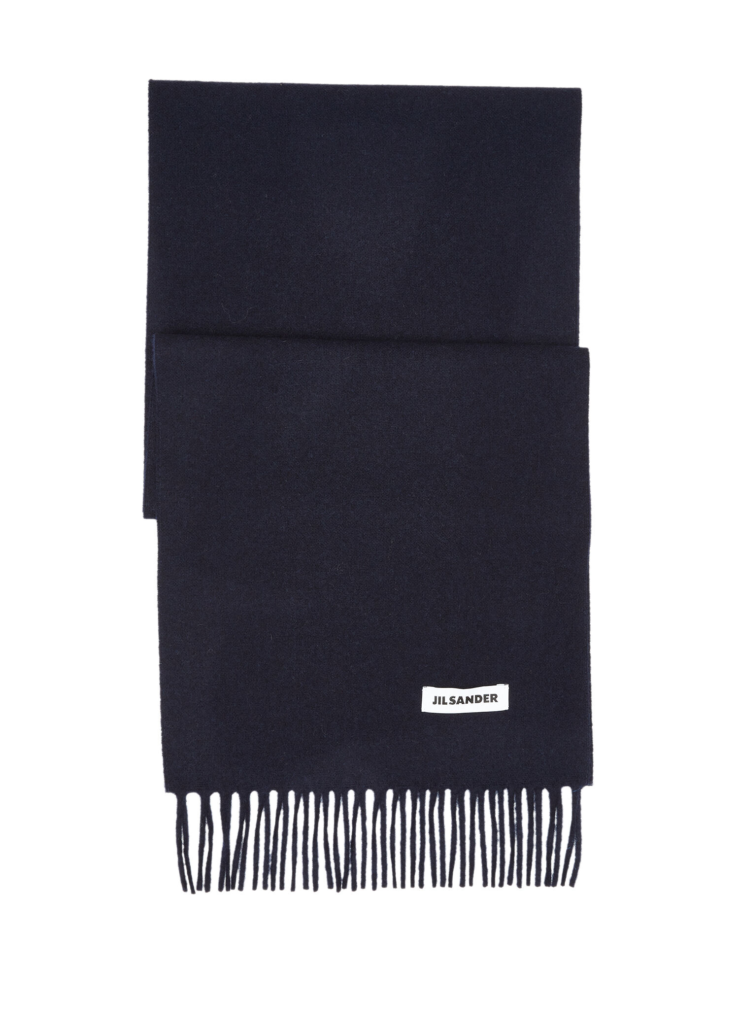 Navy Blue Women's Wool Scarf