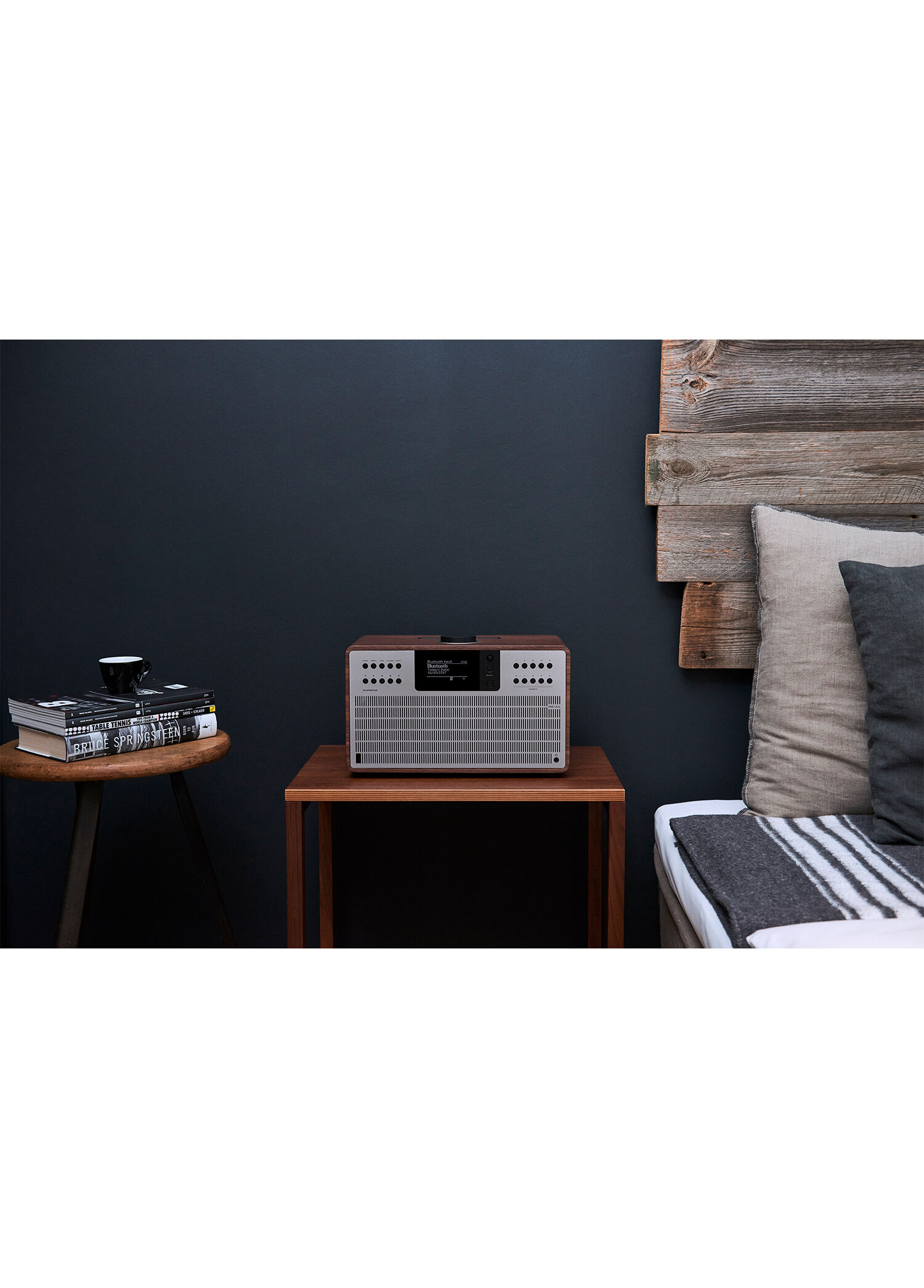 Revo - Ceviz Gümüş Supercd Sound System Cd Player Dab + Fm
