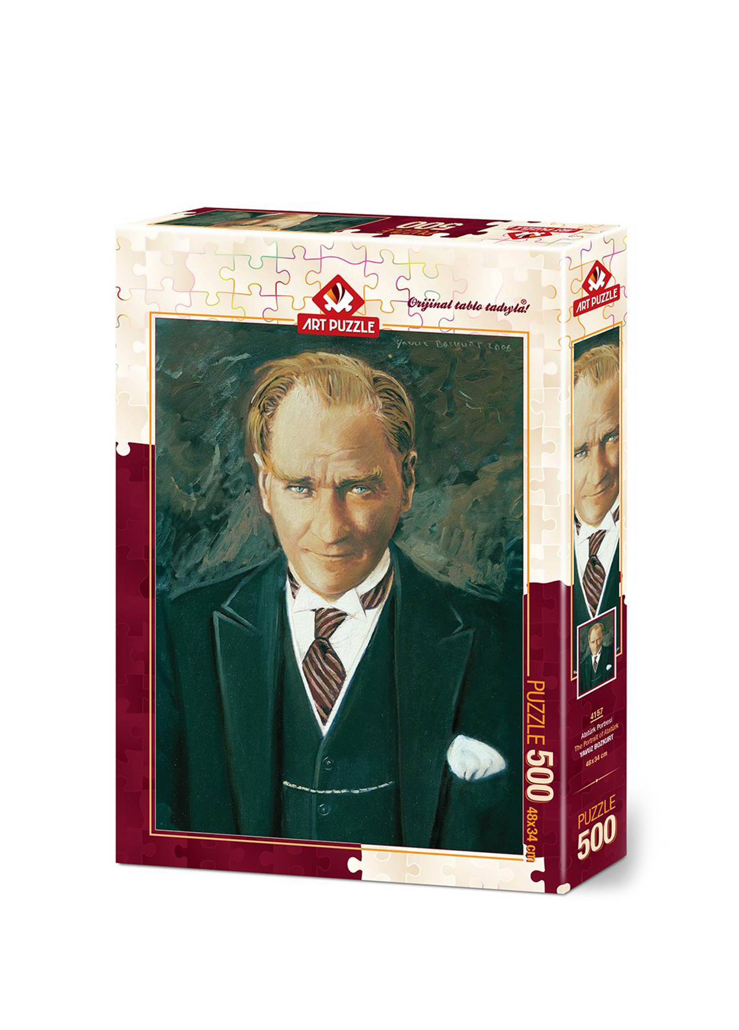 Atatürk Portresi 500 Parça Puzzle