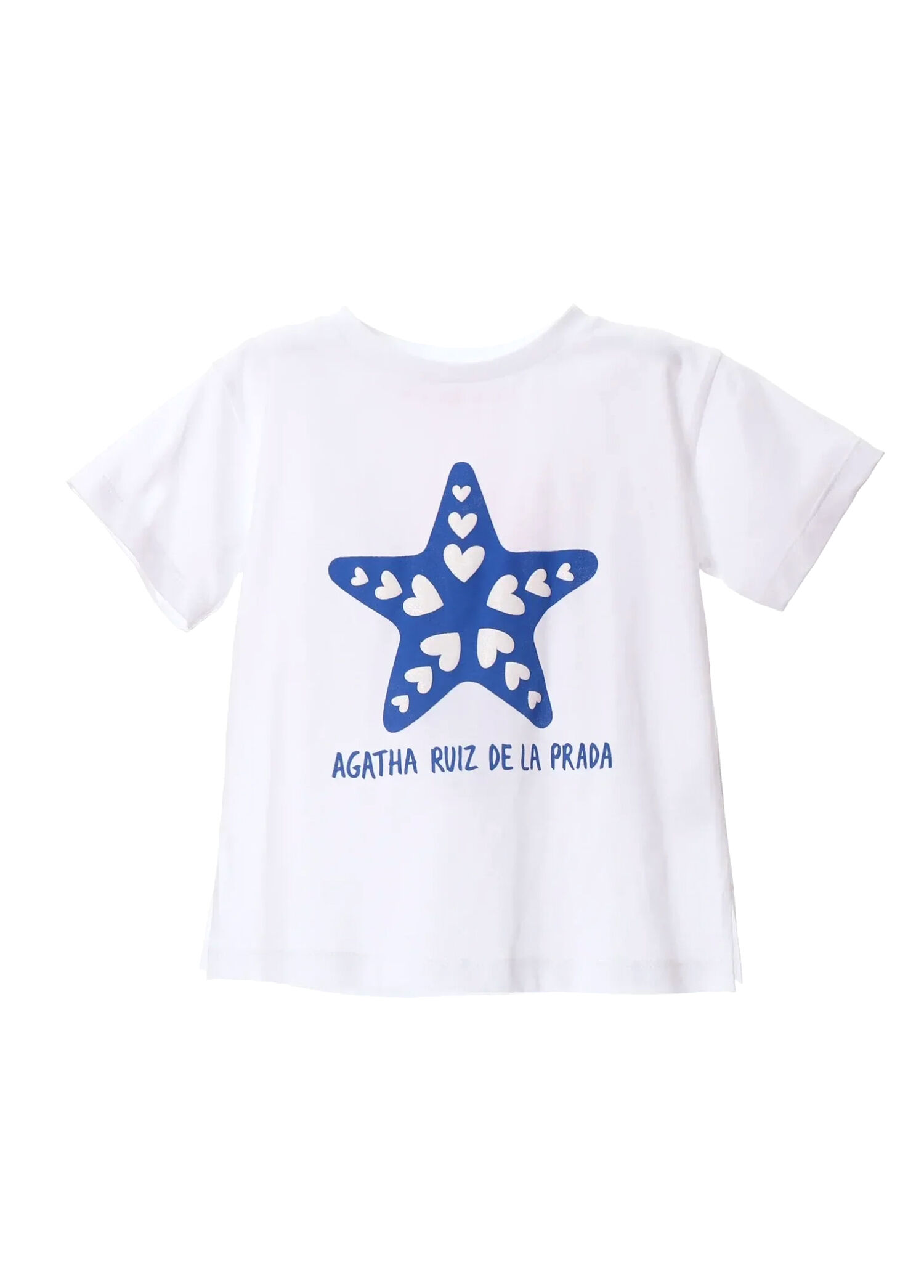 Vigo Beyaz Deniz Yıldızı Kız Çocuk T-shirt