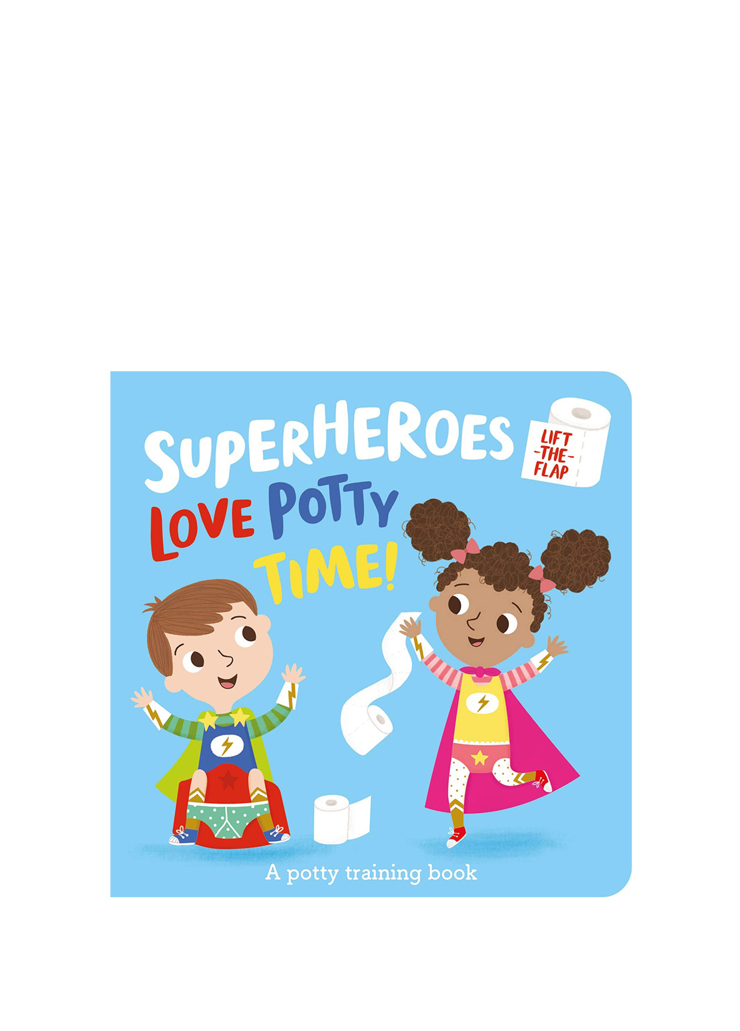 Superheroes Love Potty Time Çocuk Yabancı Dil Kitabı