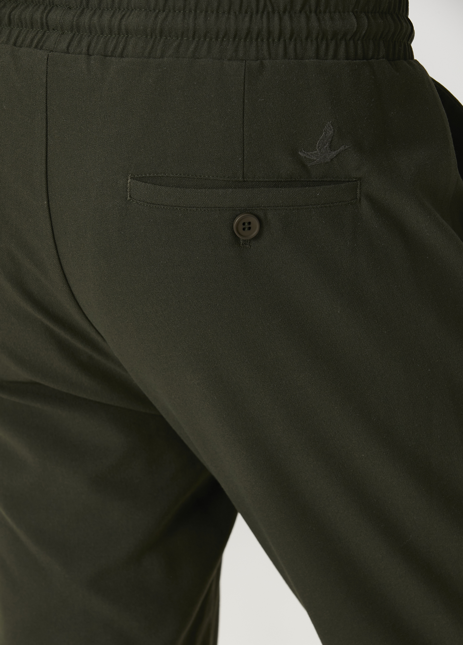Haki Beli Kordonlu Pantolon_4