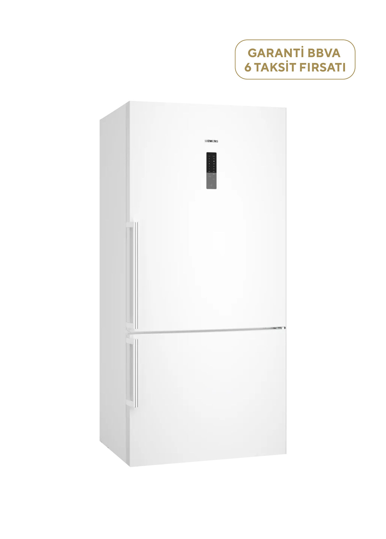 iQ500 KG86NCWE0N Alttan Donduruculu Beyaz Buzdolabı 631 Lt