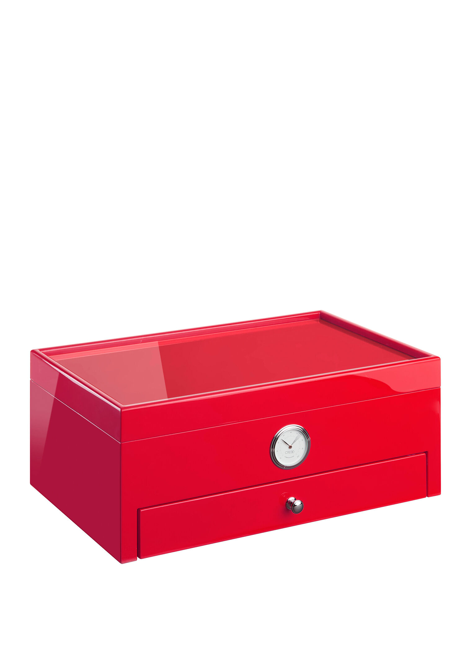 Italy Handmade Roma Collection Special Club Edition Red 100's Humidor Puro Kutusu