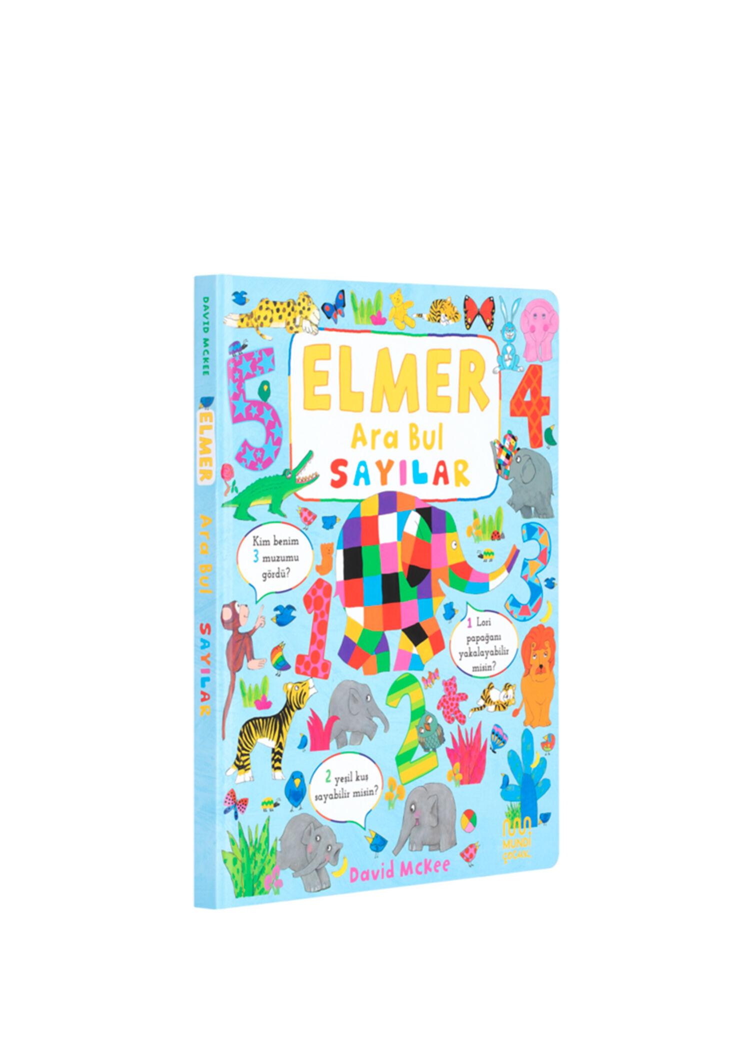 Elmer Ara Bul Sayılar Çocuk Aktivite Kitabı