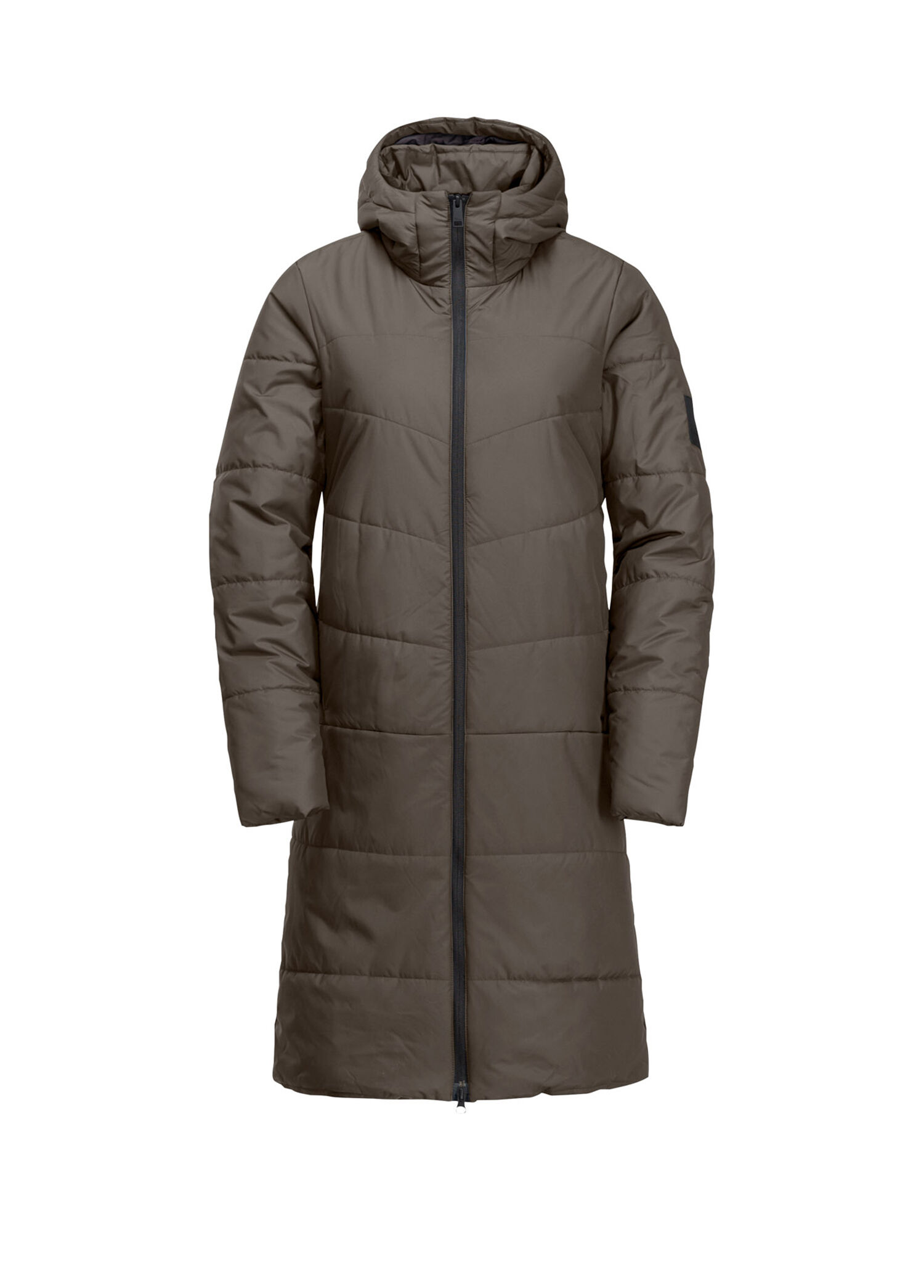Jack Wolfskin - Deutzer W Brown Hooded Women's Outdoor Coat