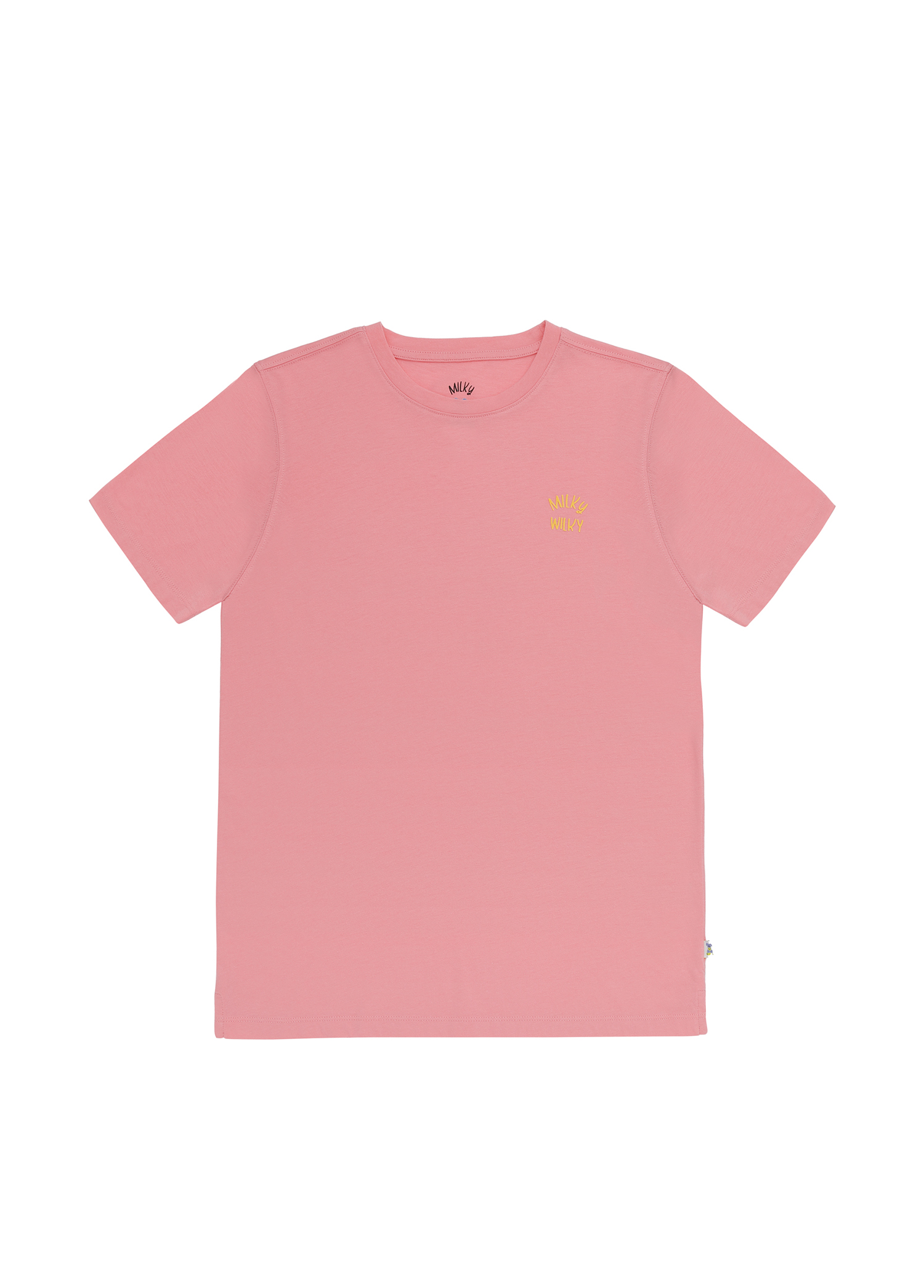 Pembe Organik Pamuk Kız Çocuk T-shirt