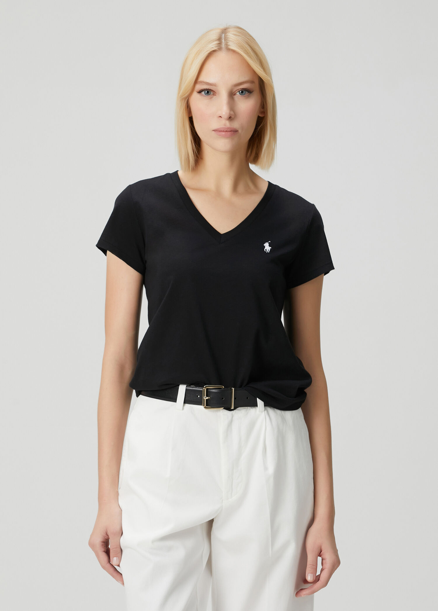 Siyah Logolu T-shirt