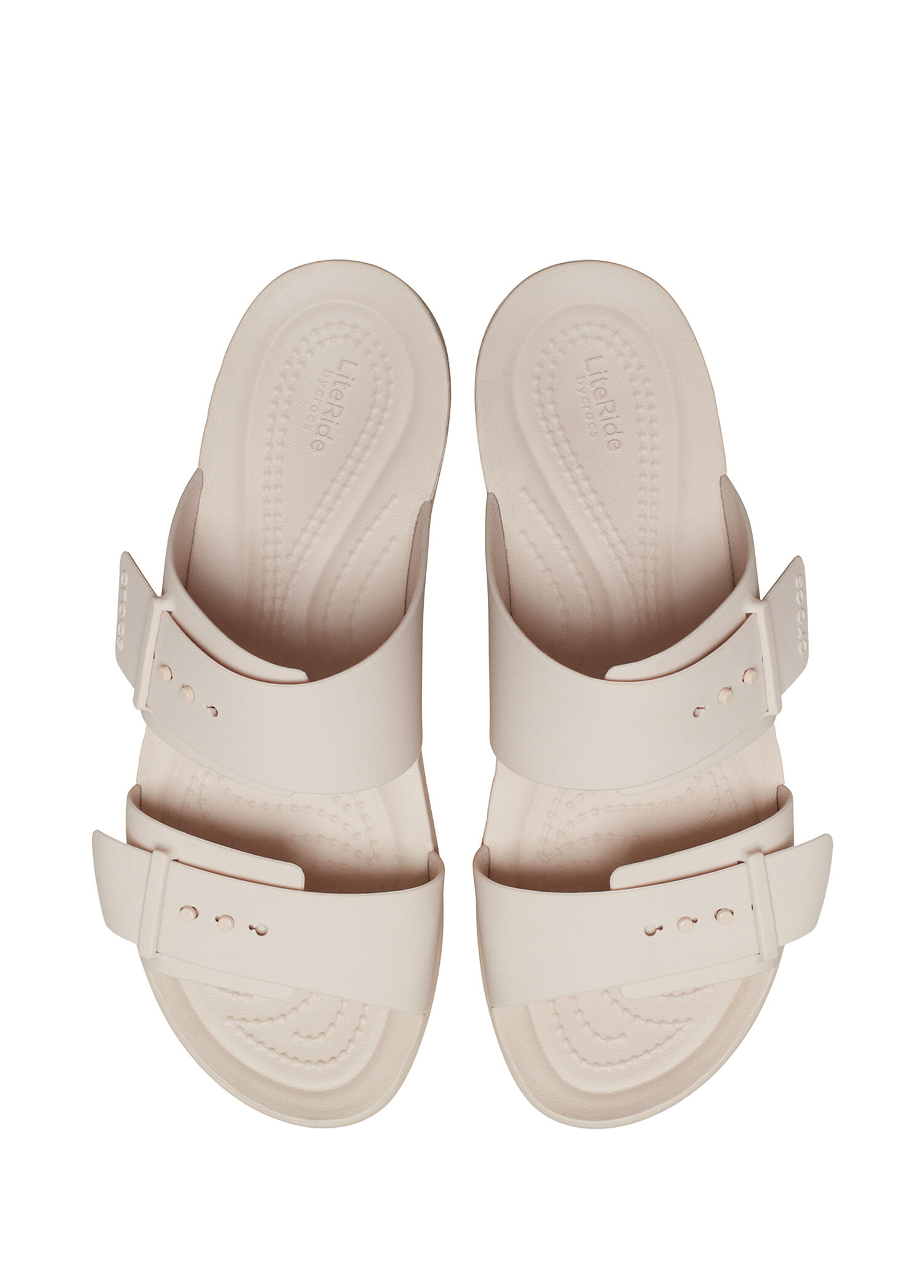 Crocs Pudra Kadın Brooklyn Buckle Low Pudra Kadın Terlik 1952691