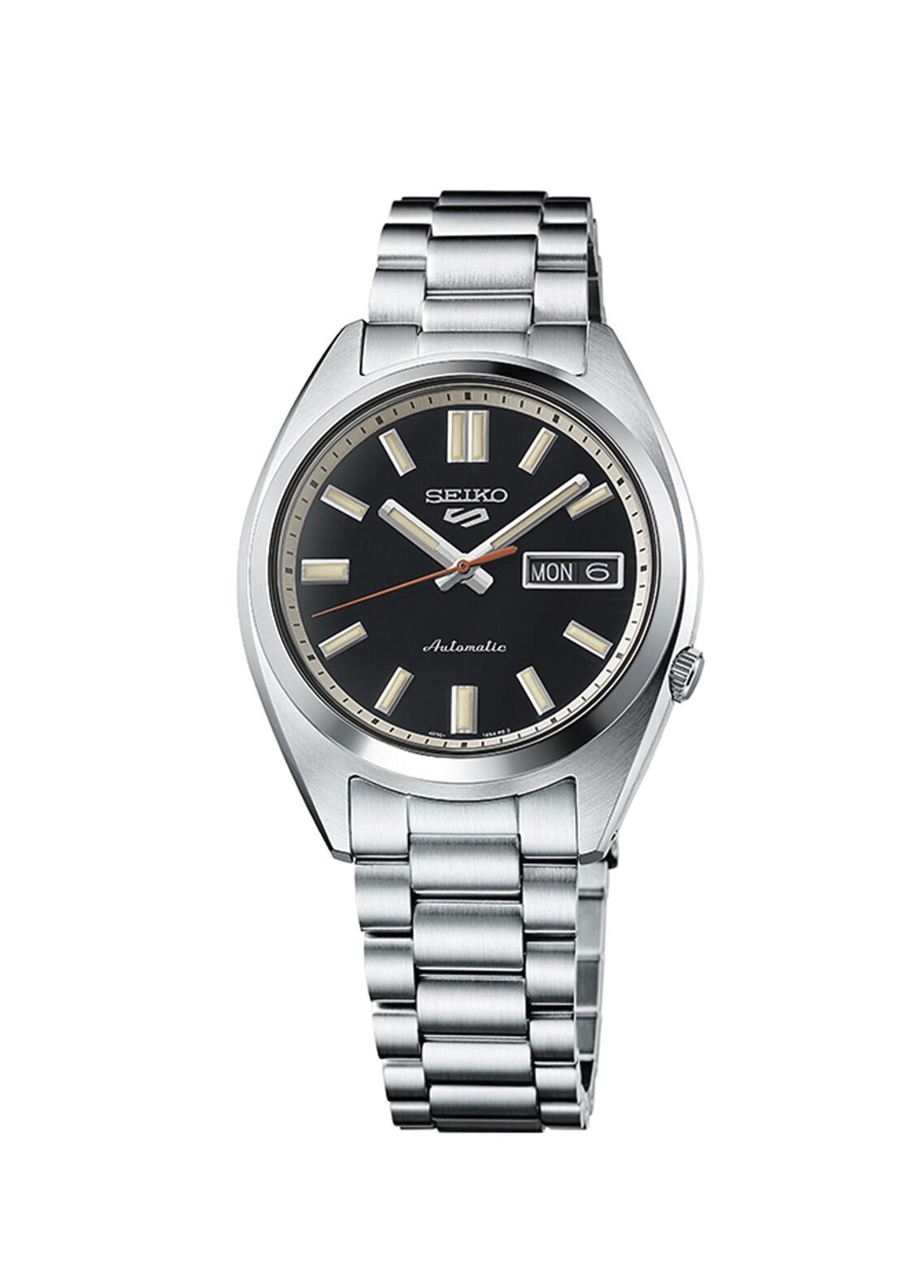 Seiko Metalik Gri Erkek 5 S5-SRPK89K Metalik Gri Çelik Kol Saati