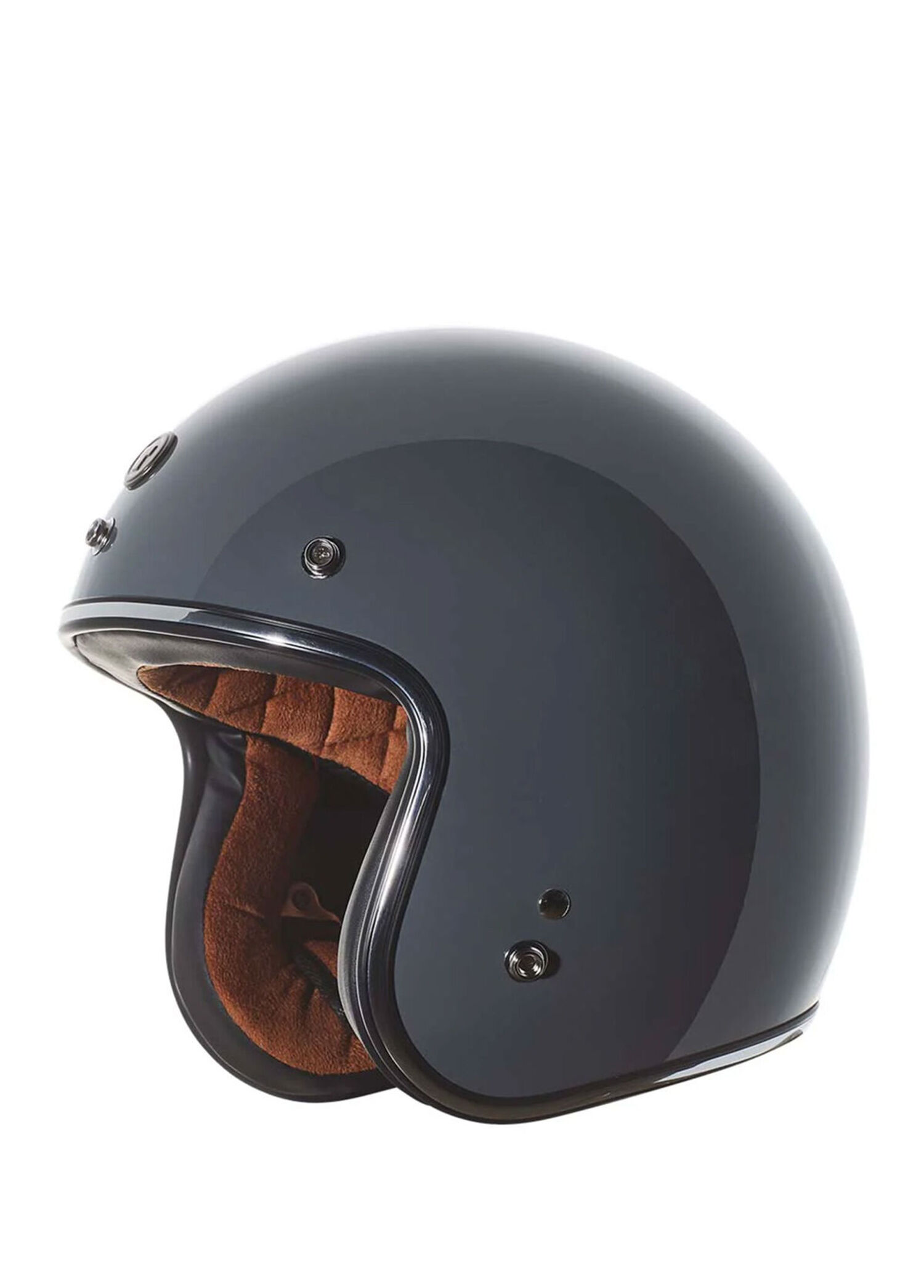T-50 Del Mar Gri Unisex Açık Motosiklet Kaskı