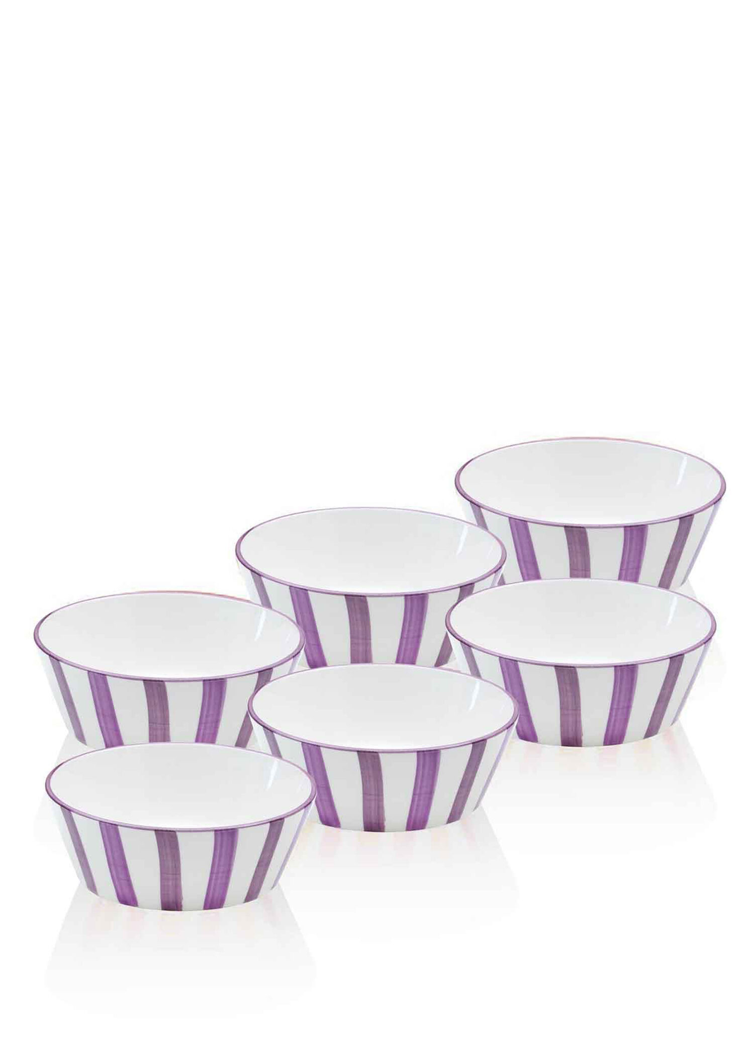 Joy Mor Seramik 6'lı Çorba Kasesi Seti 14 cm