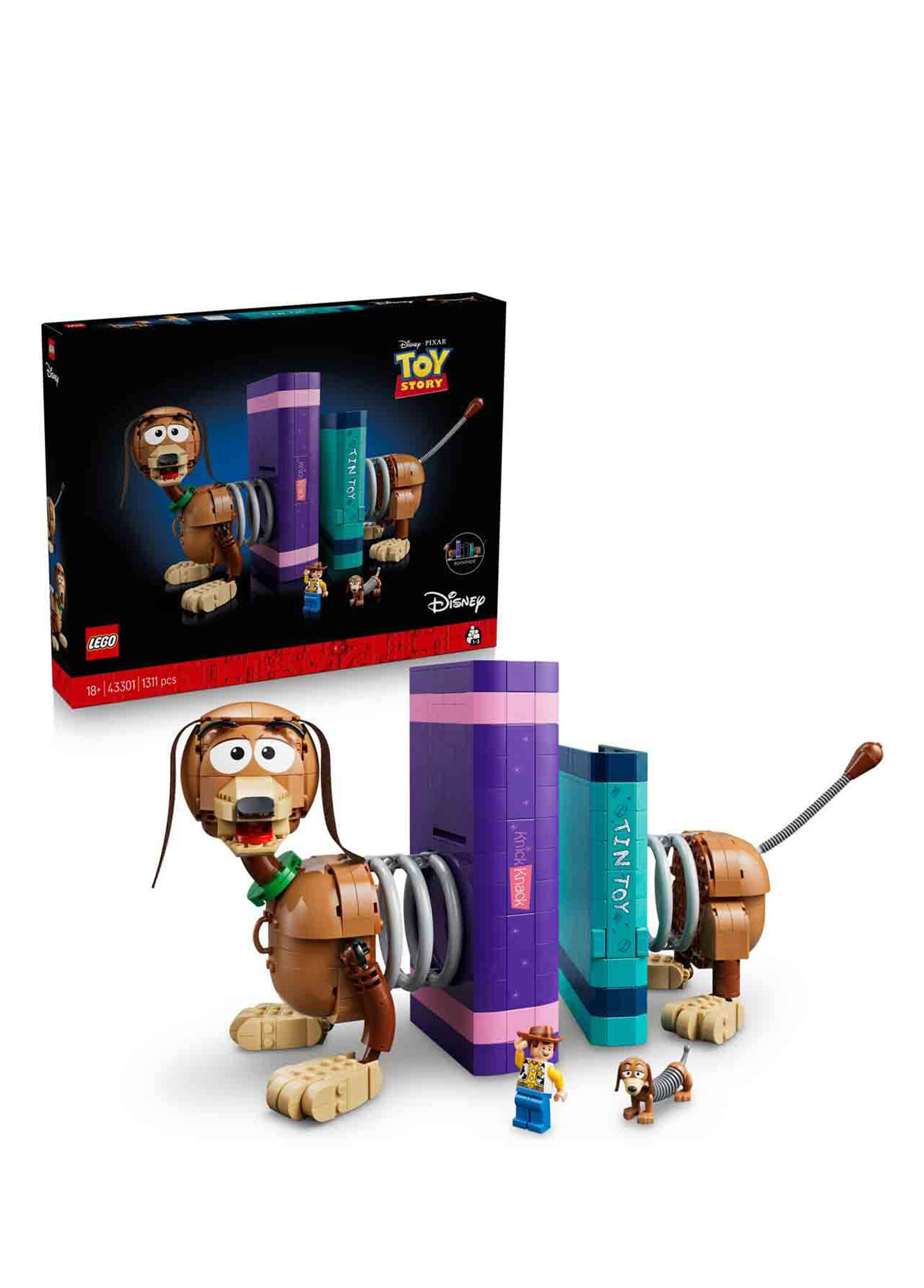 Disney ve Pixar Oyuncak Hikayesi Köpek Slinky Kitap Destekli 1311 Parça 18+ Yaş Yapı Oyuncağı