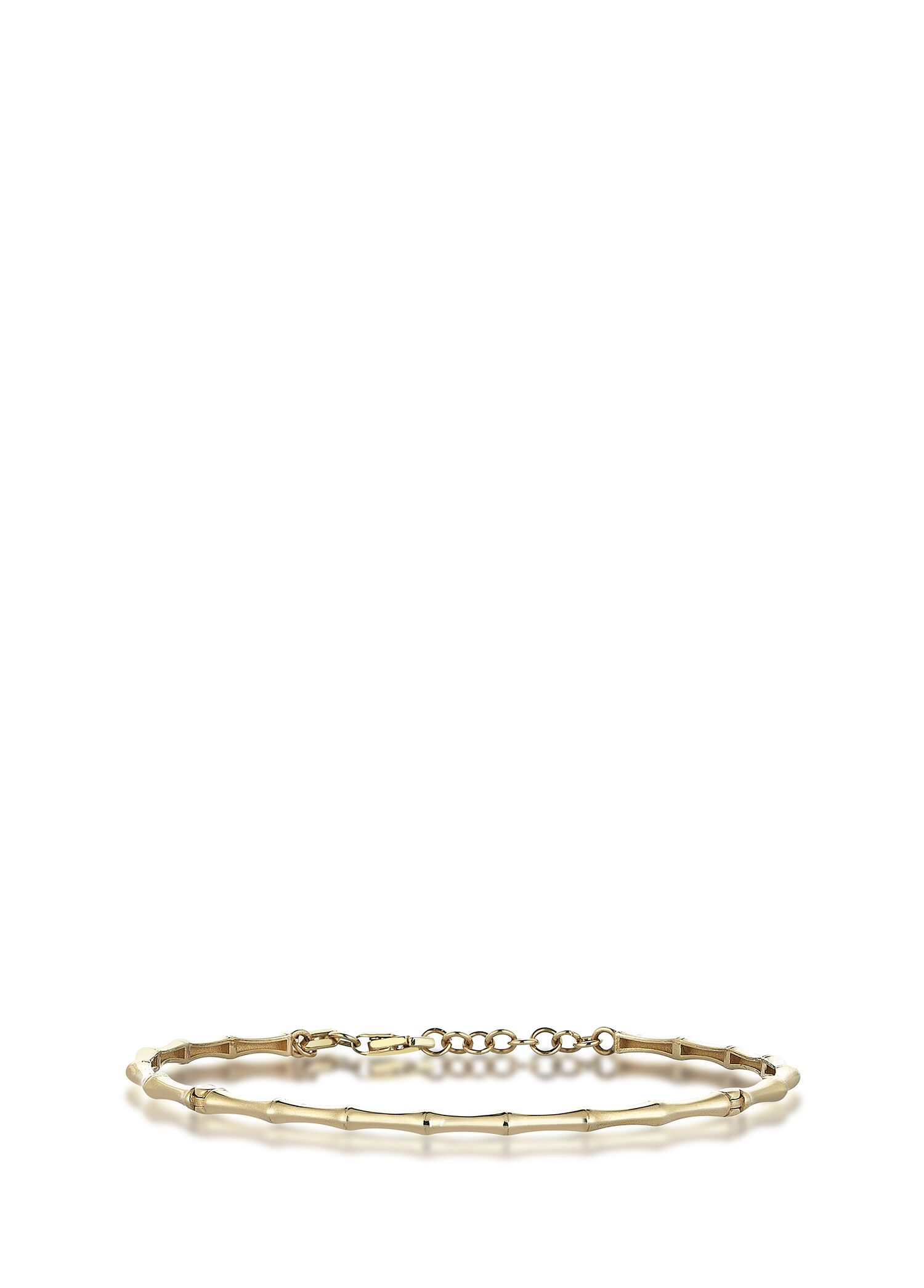 Bone Bangle 14 Ayar Sarı Altın Kadın Bileklik