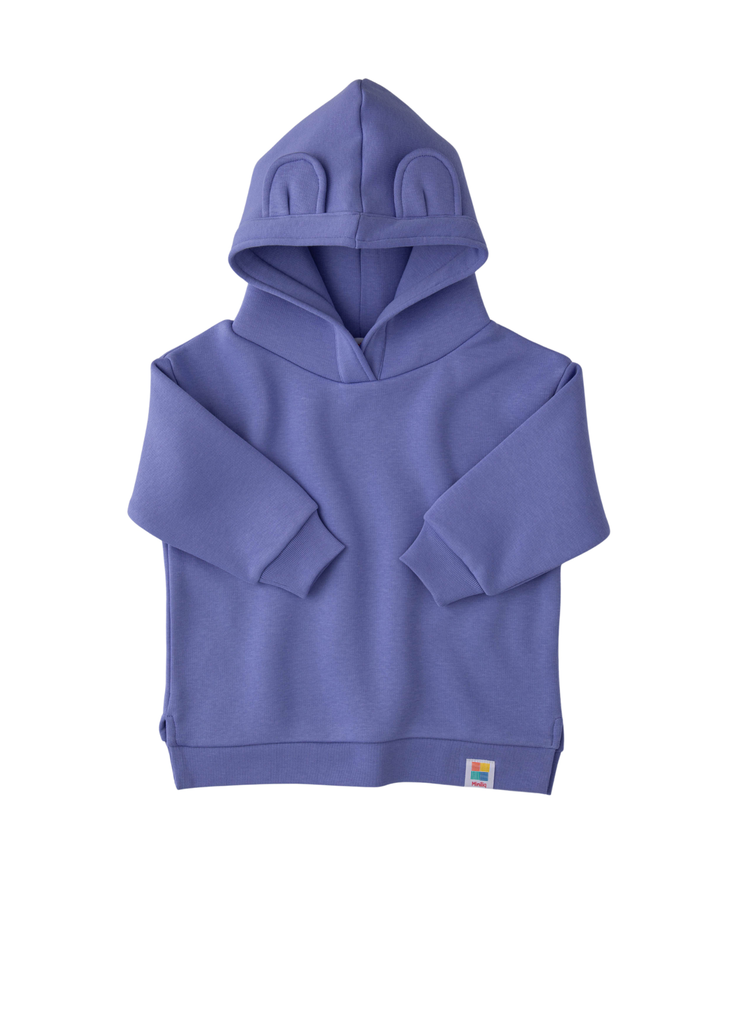 Violet Unisex Çocuk Kulaklı Kapüşonlu Şardonlu Sweatshirt