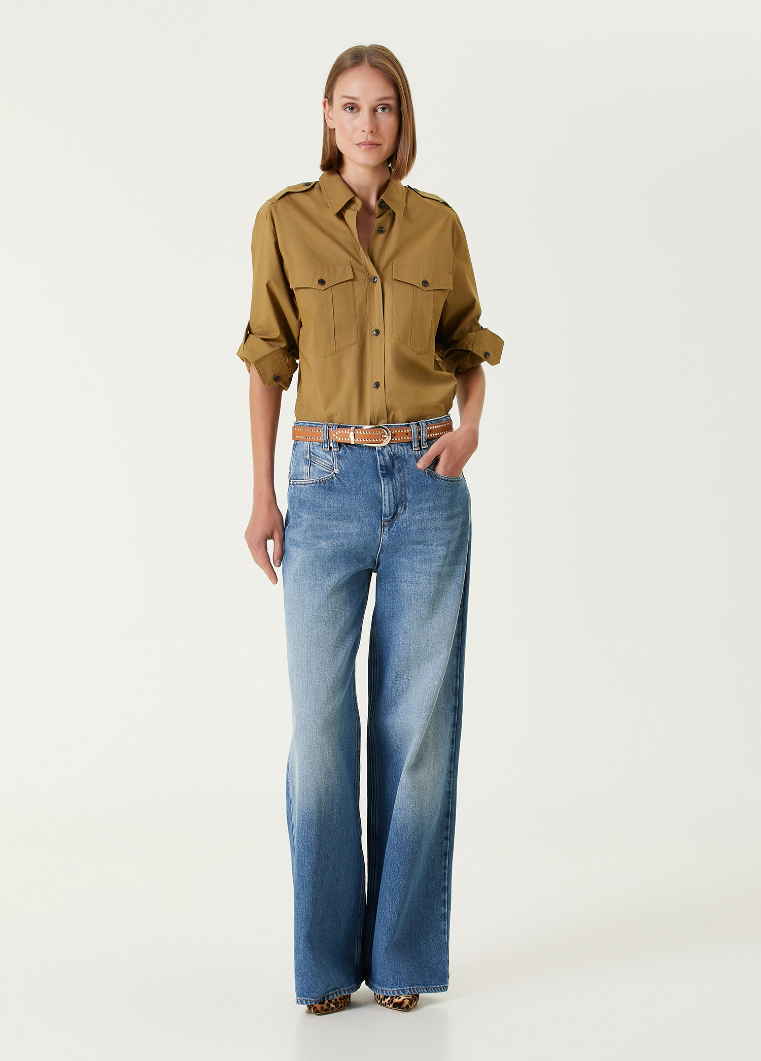 Lemony Mavi Loose Fit Jean Pantolon