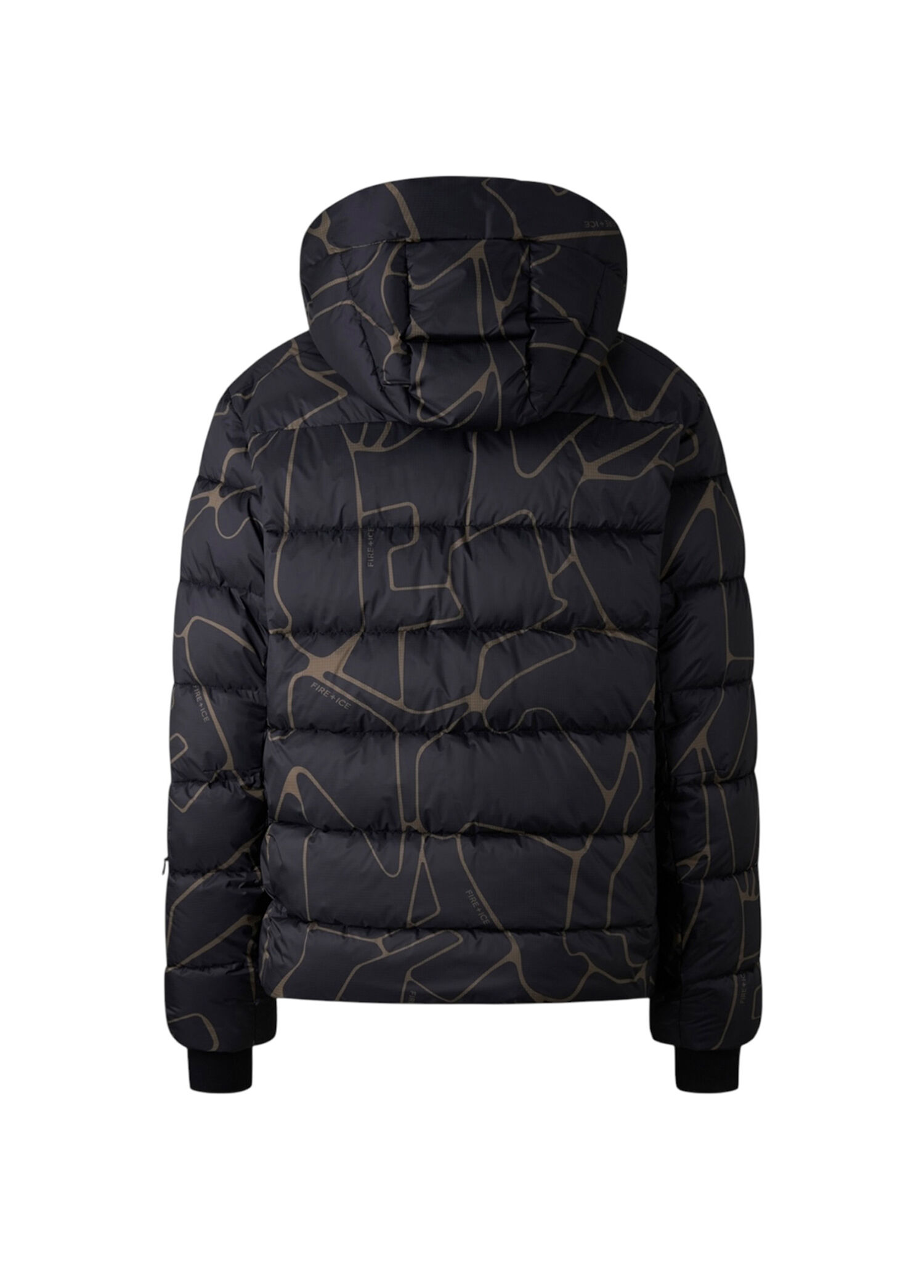 Bogner Fire & Ice Siyah Erkek Luka2 Siyah Kapüşonlu Erkek
