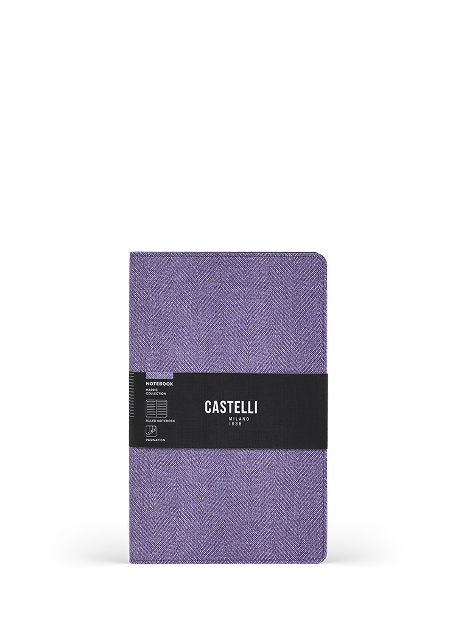 Milano Harris Koleksiyon Royal Purple Çizgili Defter