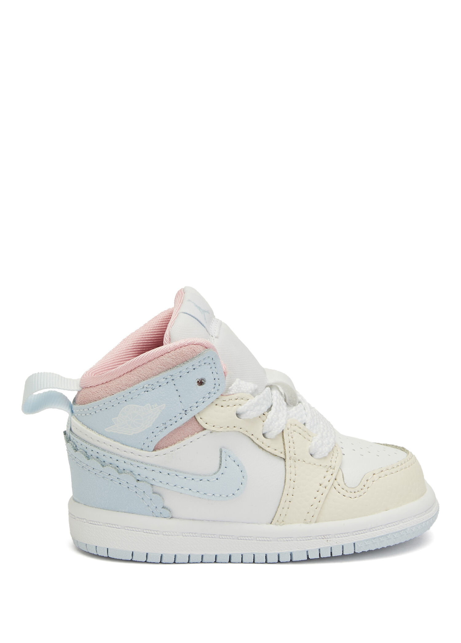 Jordan 1 Mid Mavi Unisex Çocuk Sneaker