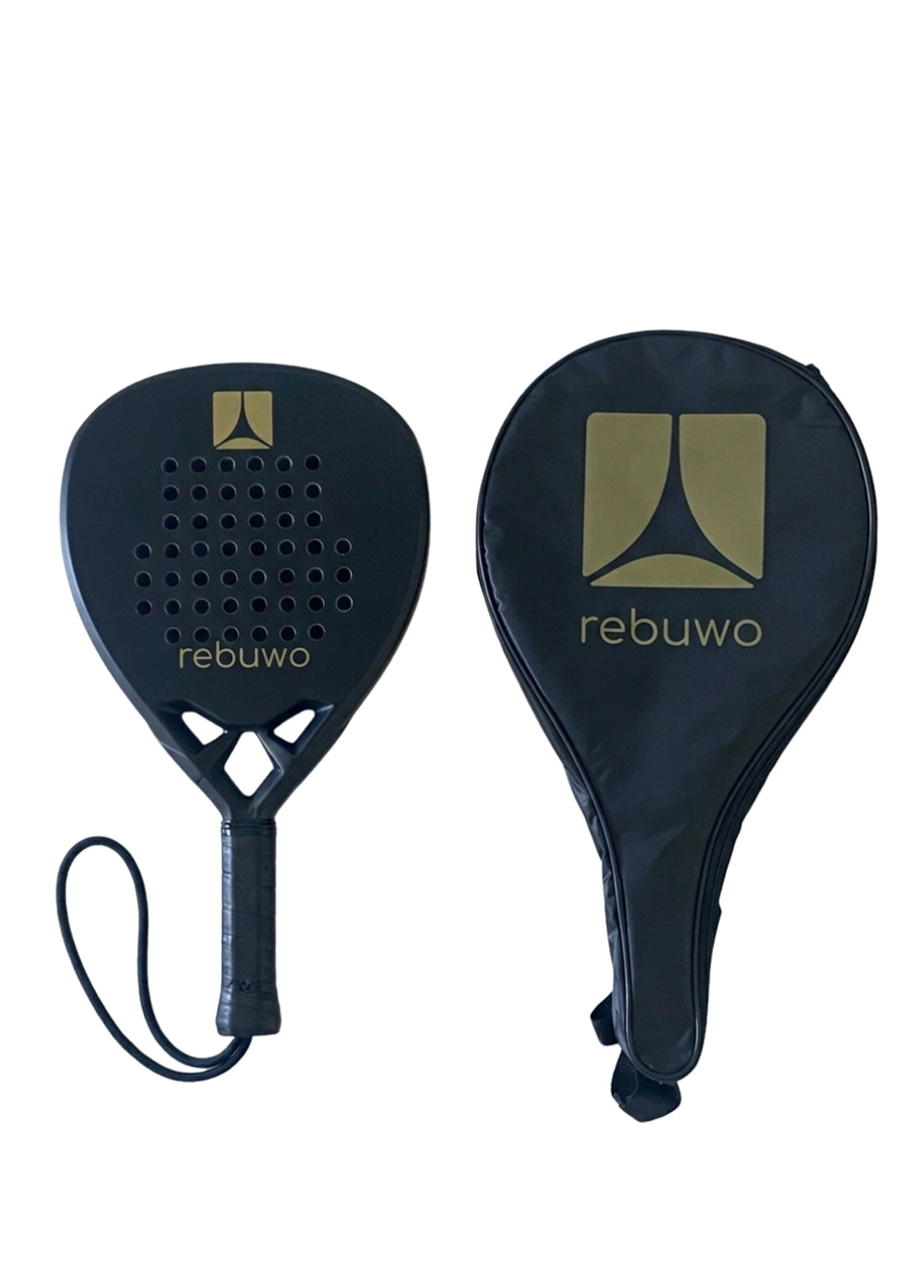 18K 4043 Sarı Diamond Kesim Padel Raketi