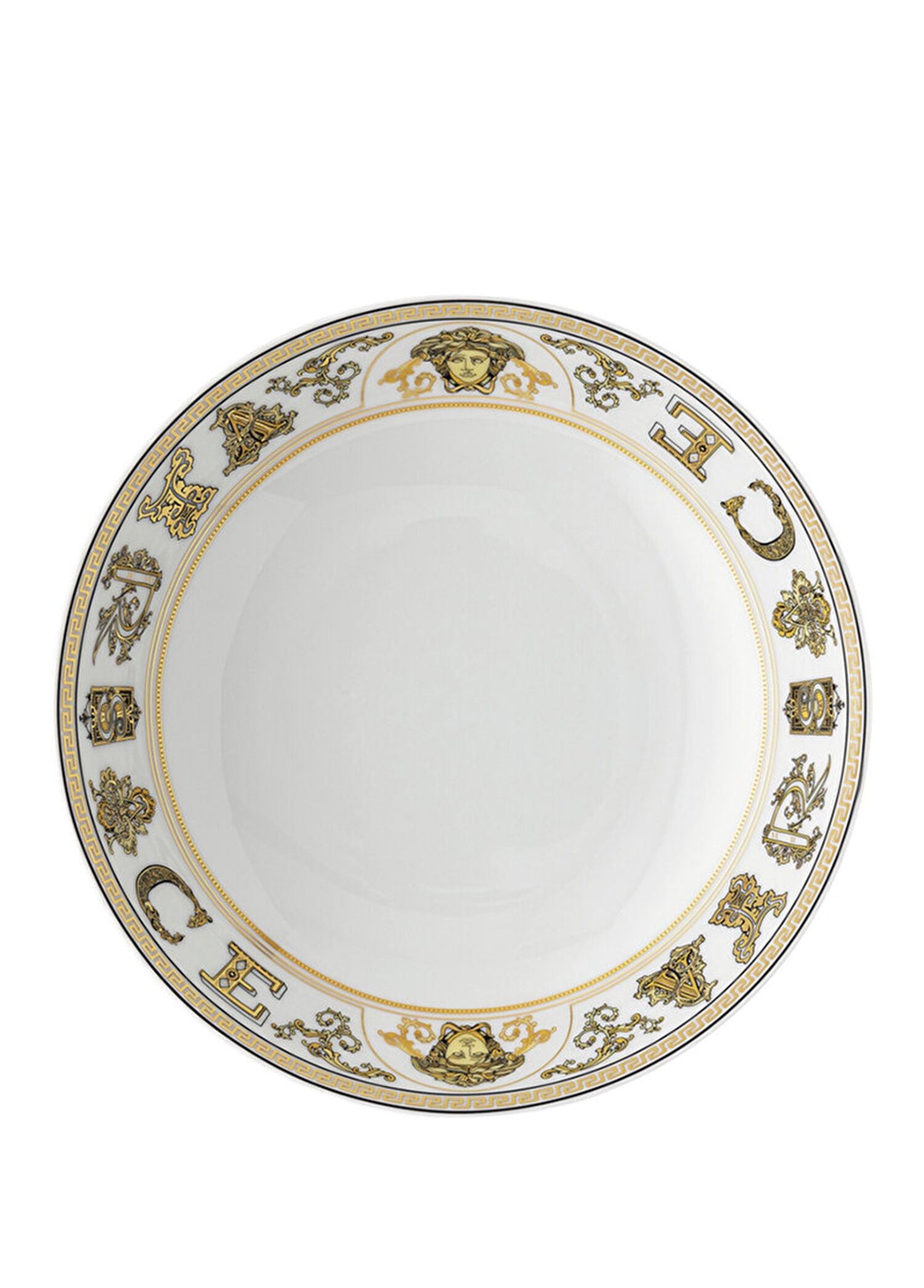 Virtus Gala Beyaz Porselen Çukur Tabak 22 cm