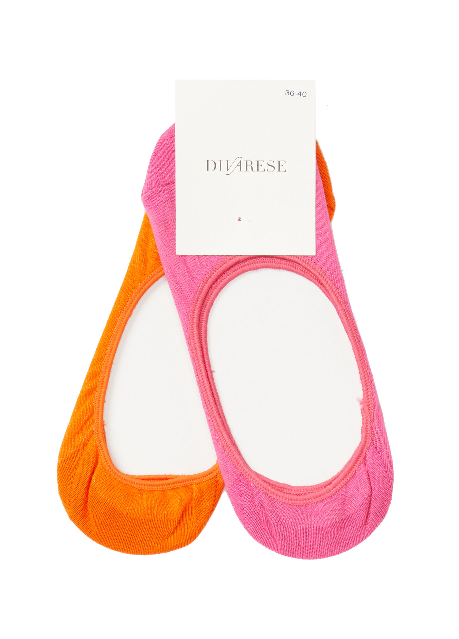 Fuchsia Orange 2 Pieces Socks Set
