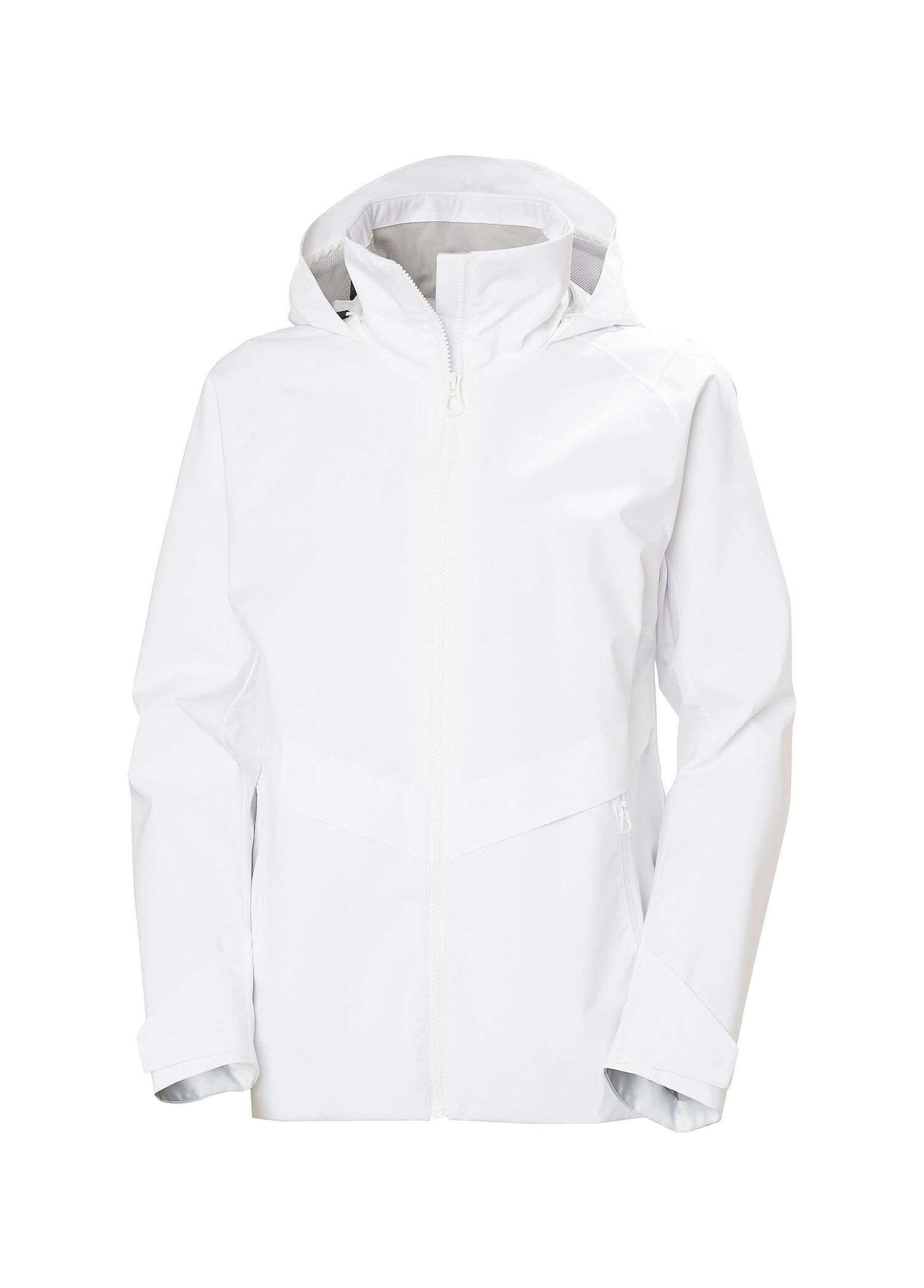 W HP Racing Hooded White Kapüşonlu Kadın Mont