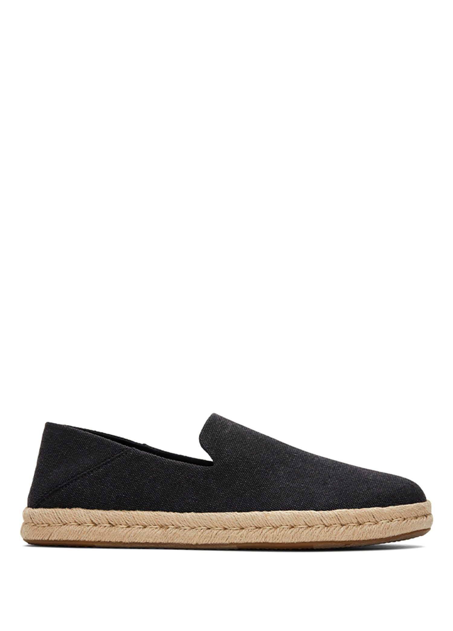 Santiago Siyah Kanvas Erkek Espadril