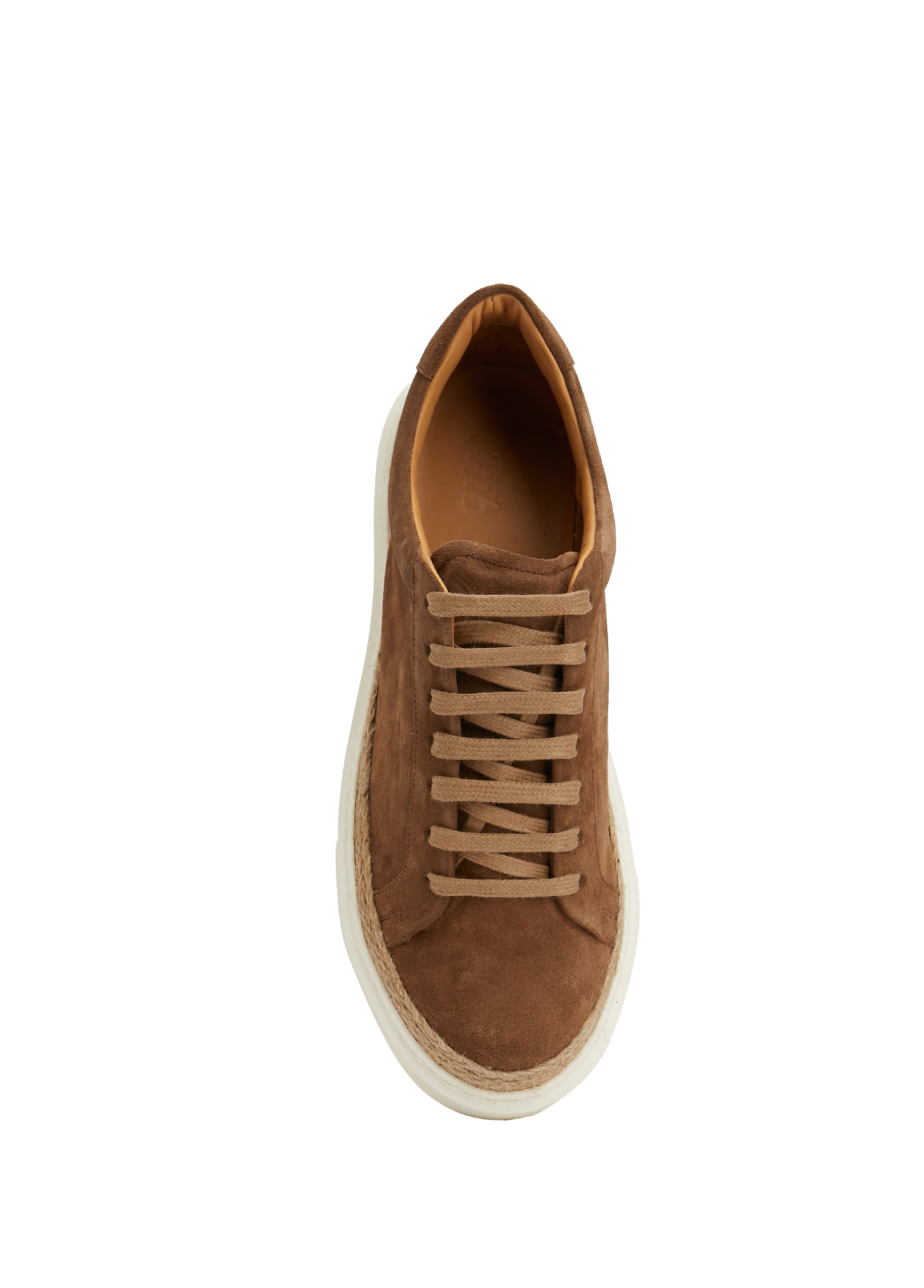 Taba Jüt Detaylı Erkek Süet Sneaker_3