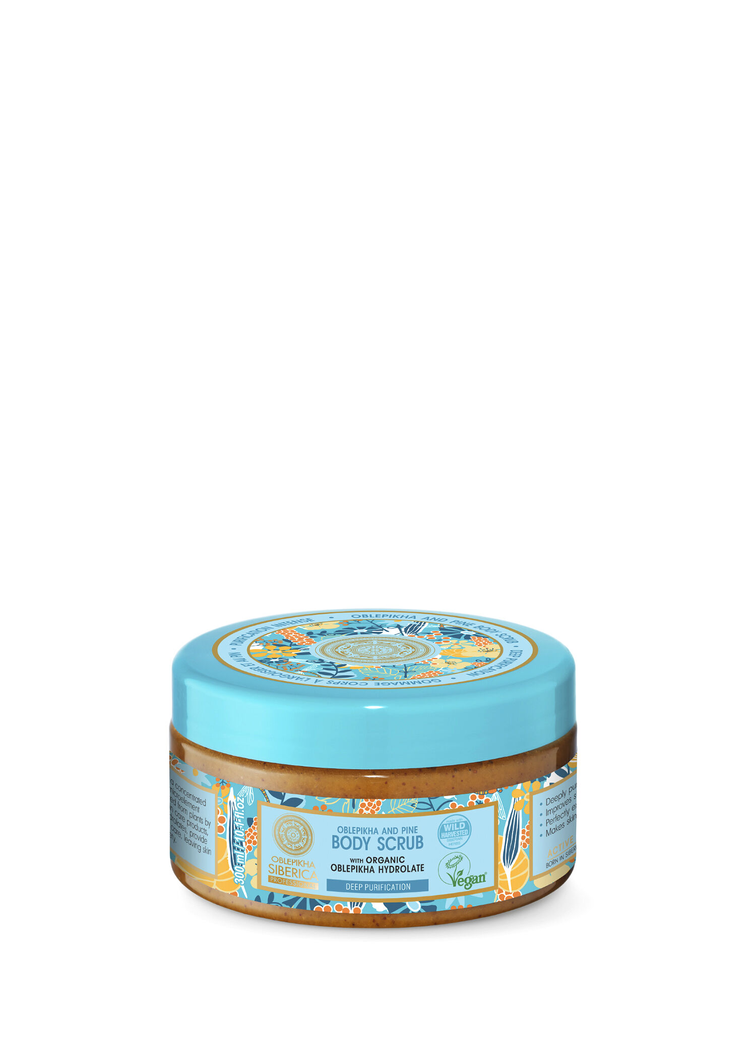 Oblepikha Çam Özlü Arındırıcı Vücut Peelingi 300 ml
