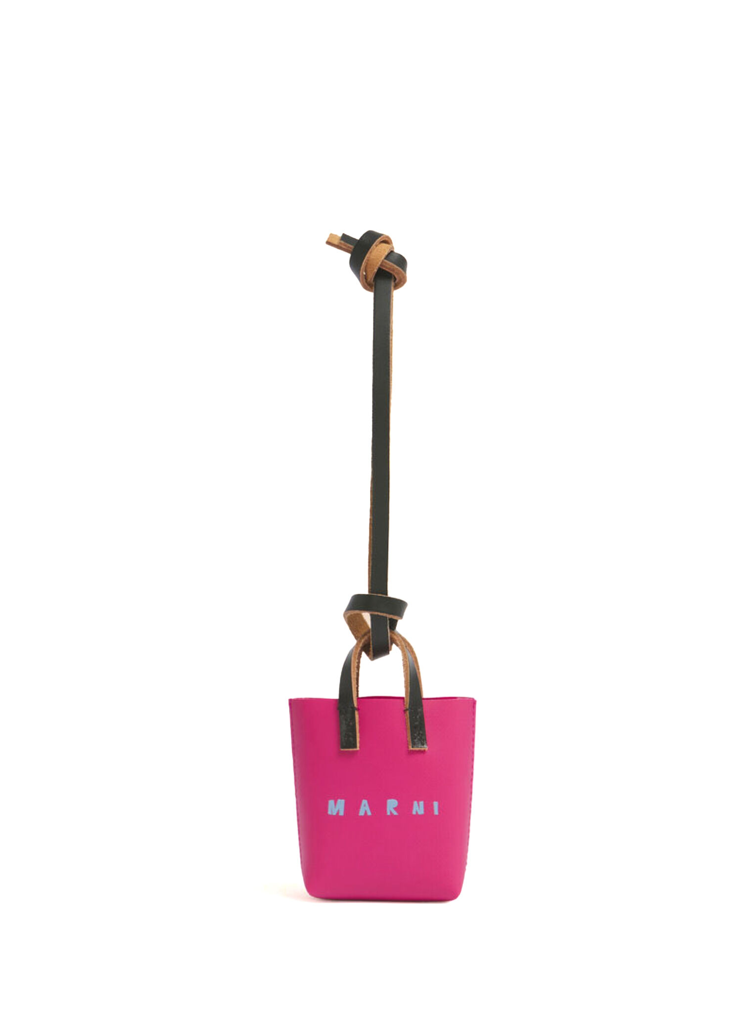 Pembe Logo Detaylı Çanta Aksesuarı