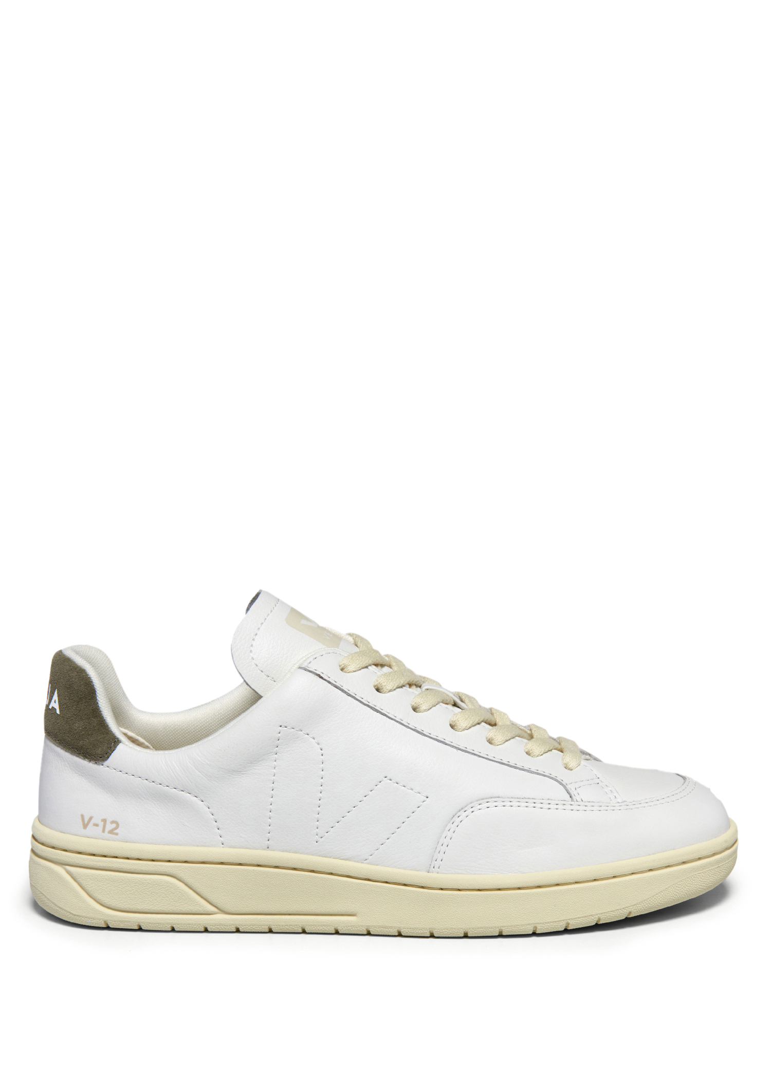 Veja V-12 White Women's Leather Sneakers