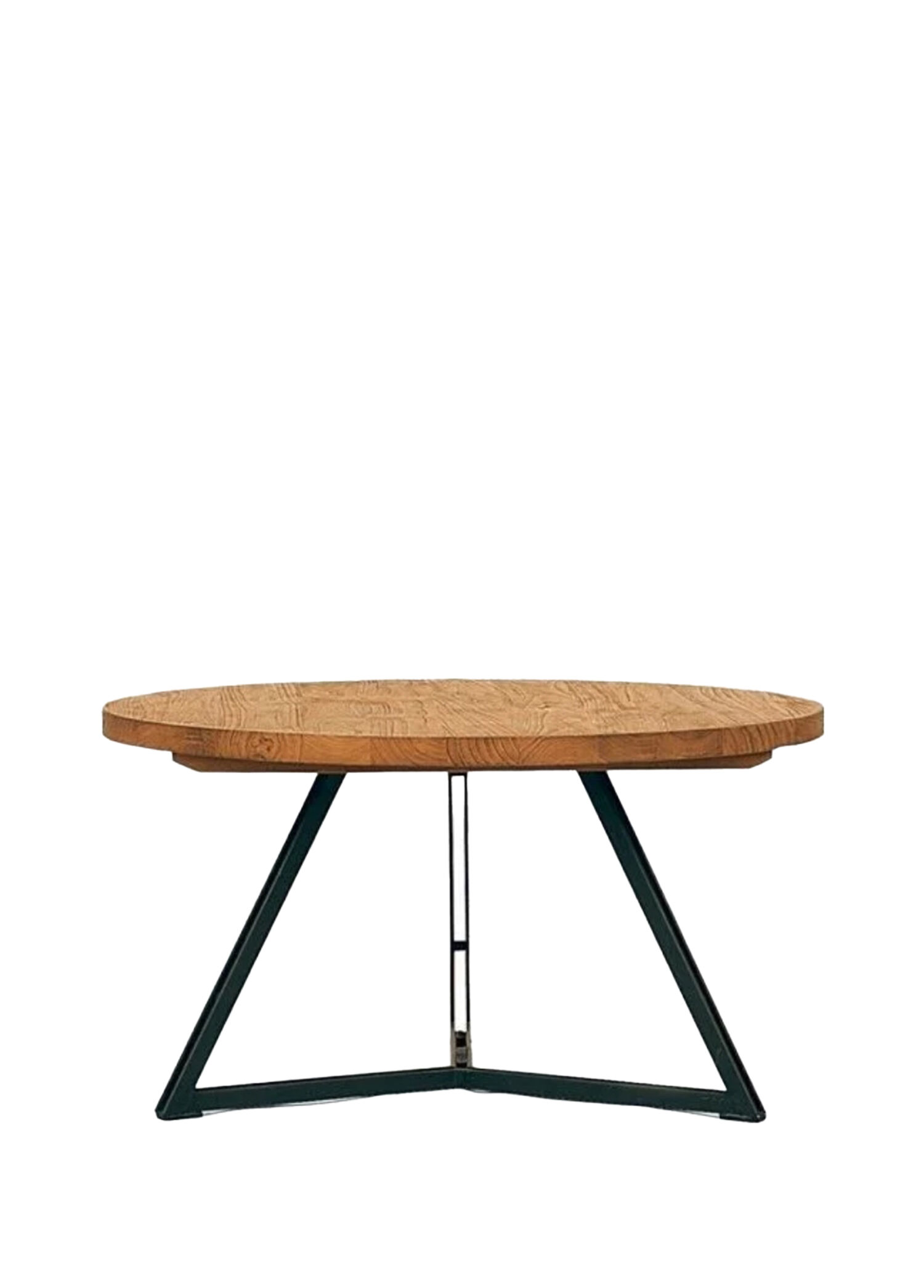 Cabrini Ahşap Rustik Orta Sehpa 55x55
