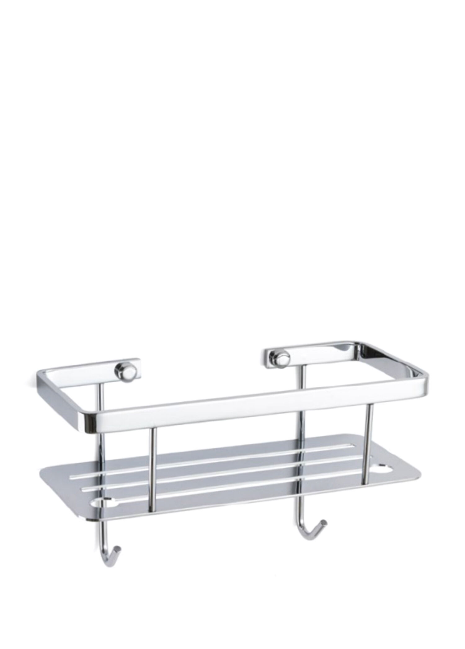 Krom Renk Banyo Duş Raf Sistemi